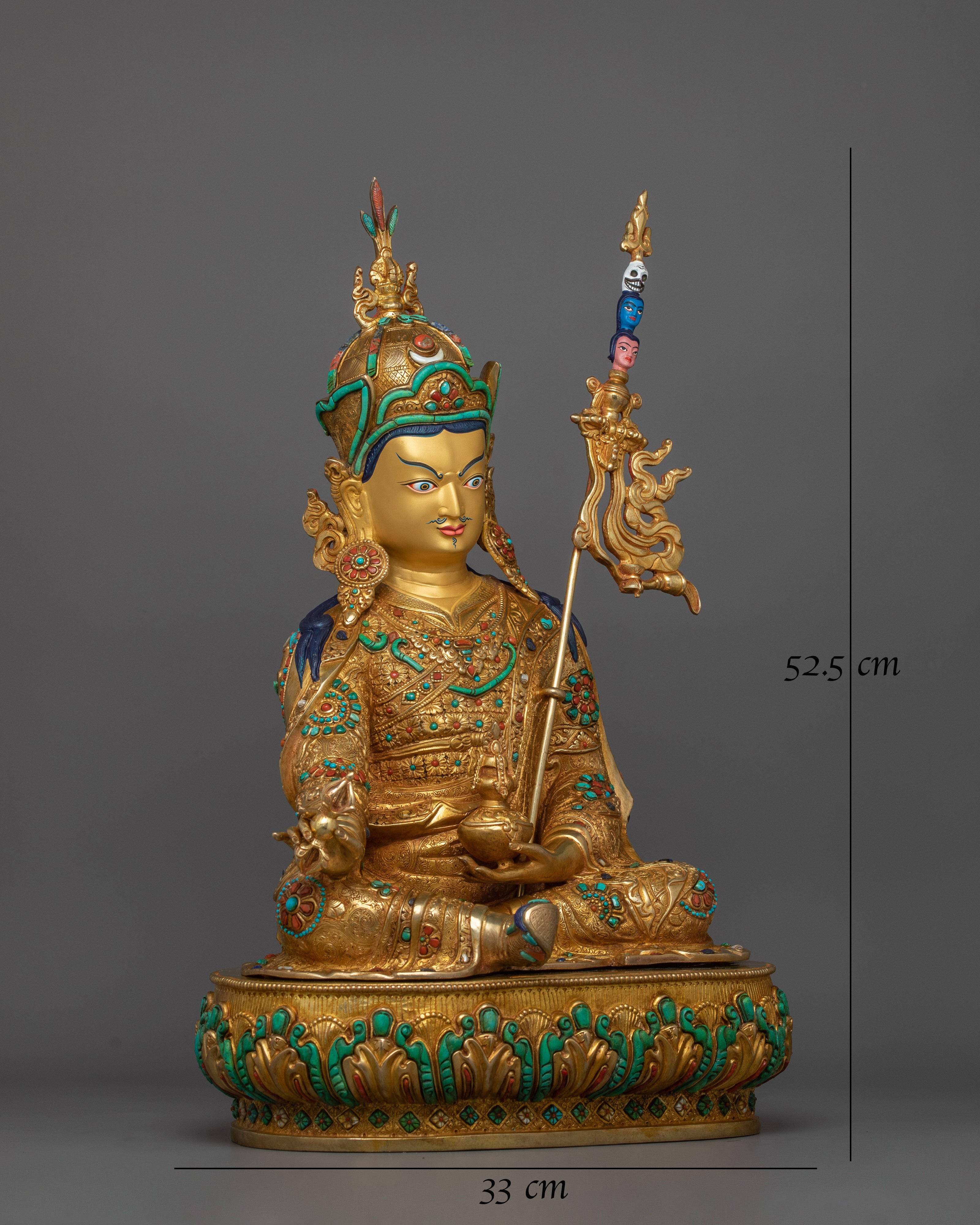 sacred-sculpture-of-tibetan-tantric-guru-rinpoche
