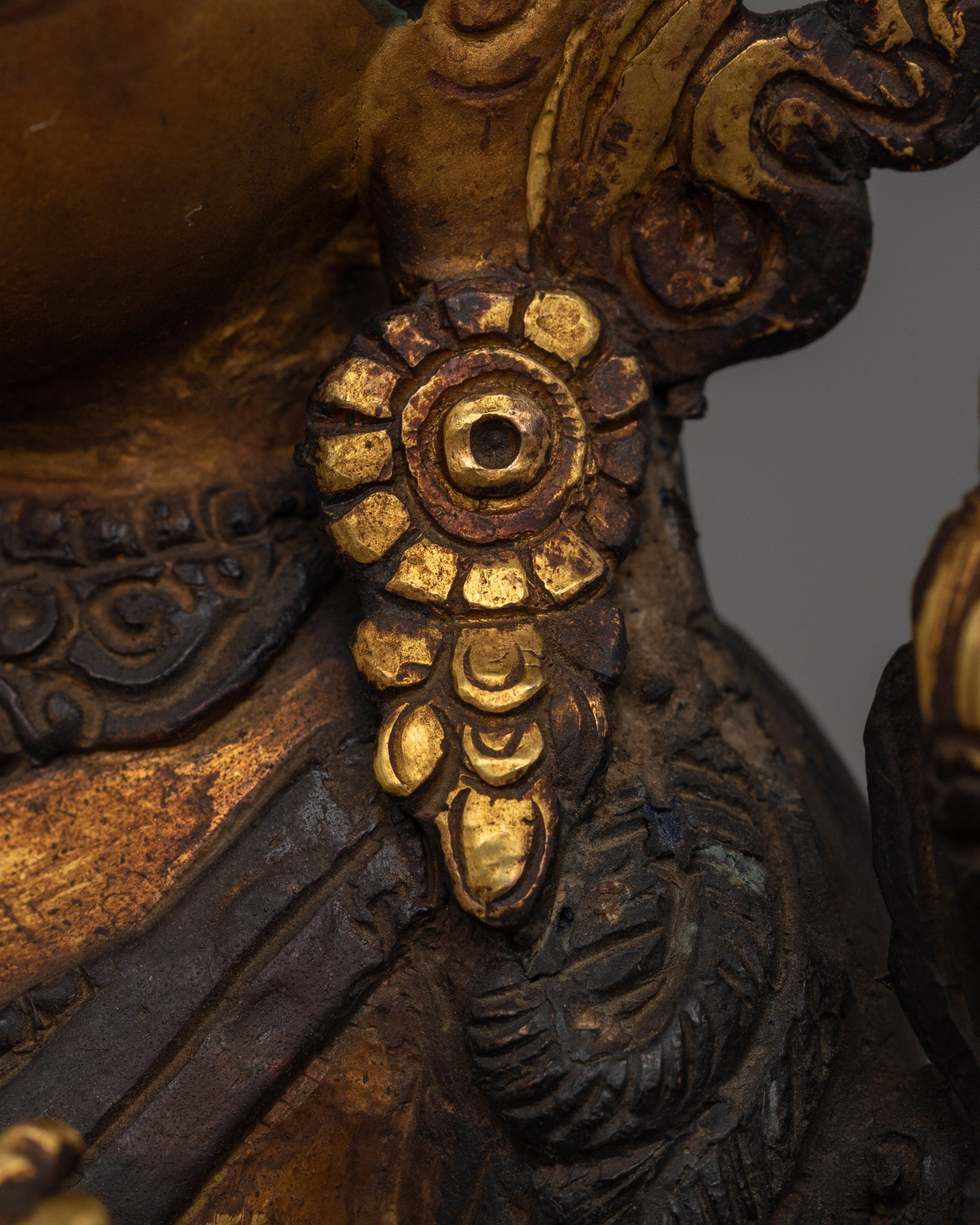 Mother of Mercy Green Tara Statue | Female Enlightened Buddha