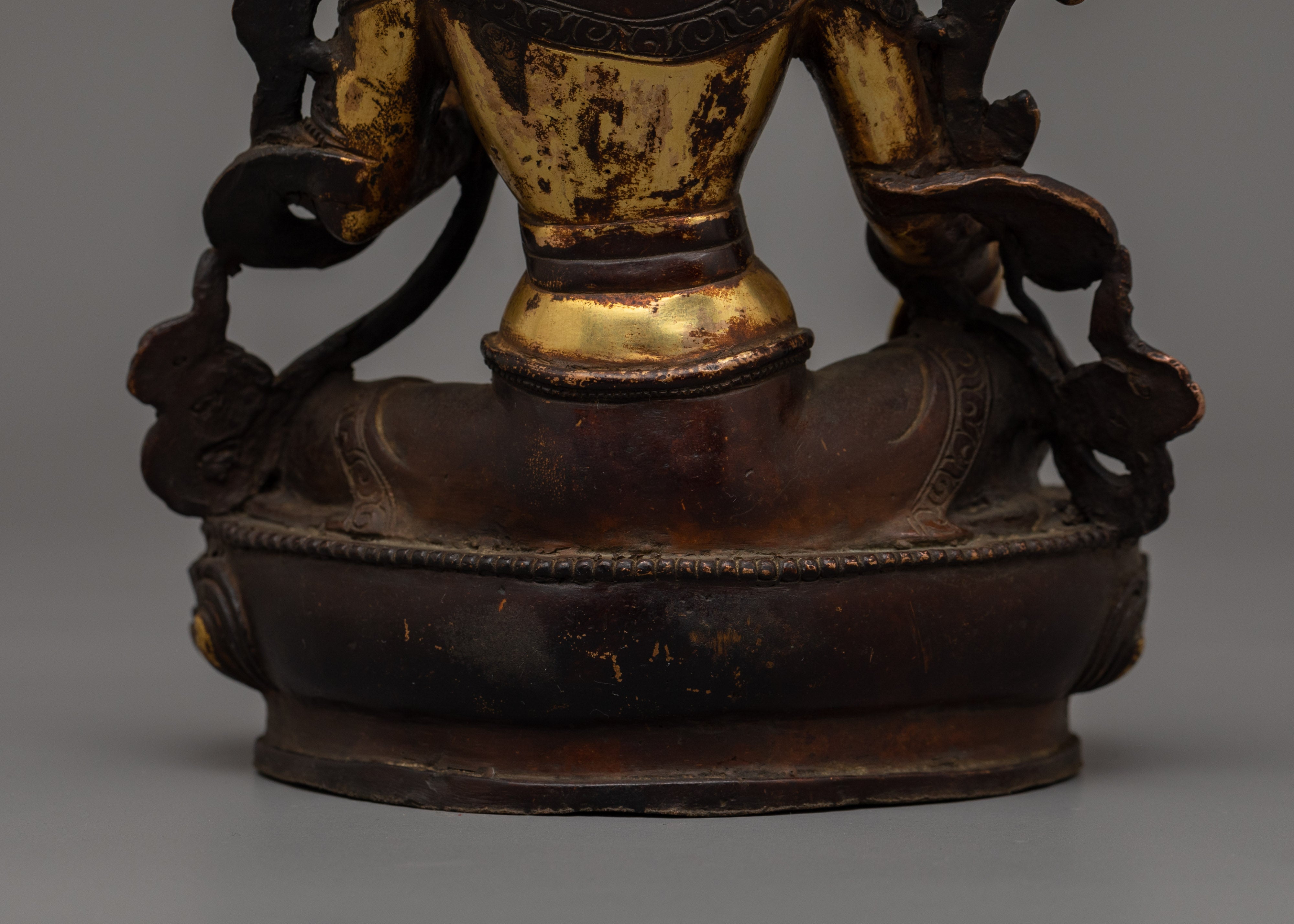 Mother of Mercy Green Tara Statue | Female Enlightened Buddha