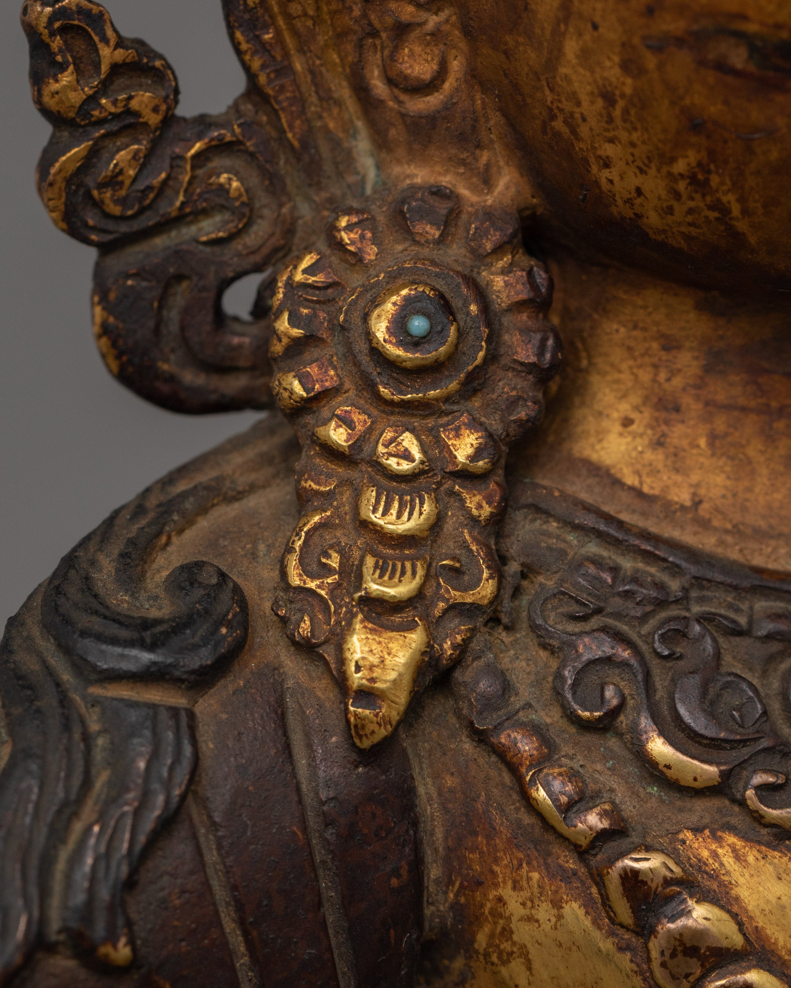 Tibetan Bodhisattva Manjushri Statue | Traditional Artwork