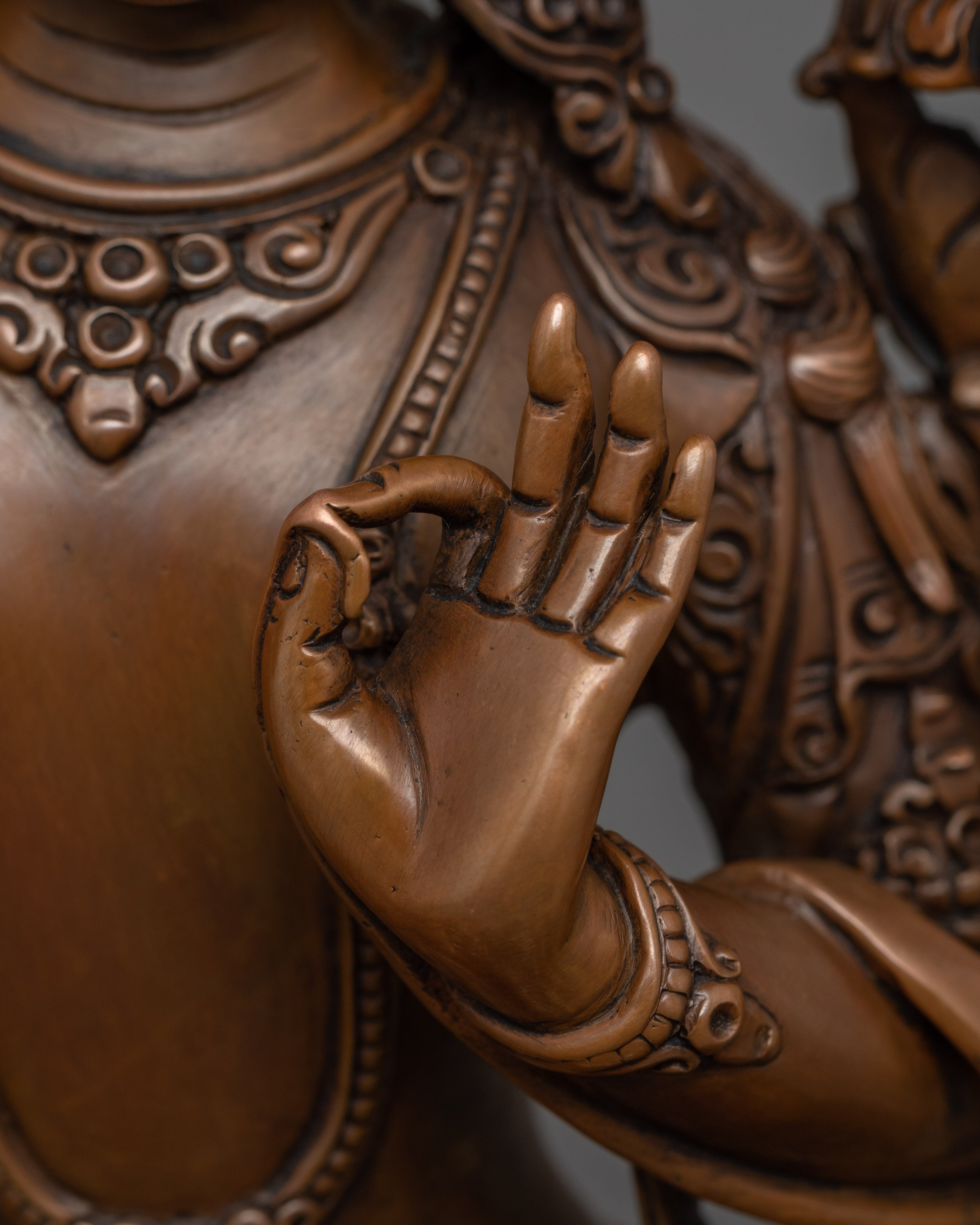 Bodhisattva Wisdom Deity Manjushri Statue | A Symbol of Clarity and Knowledge