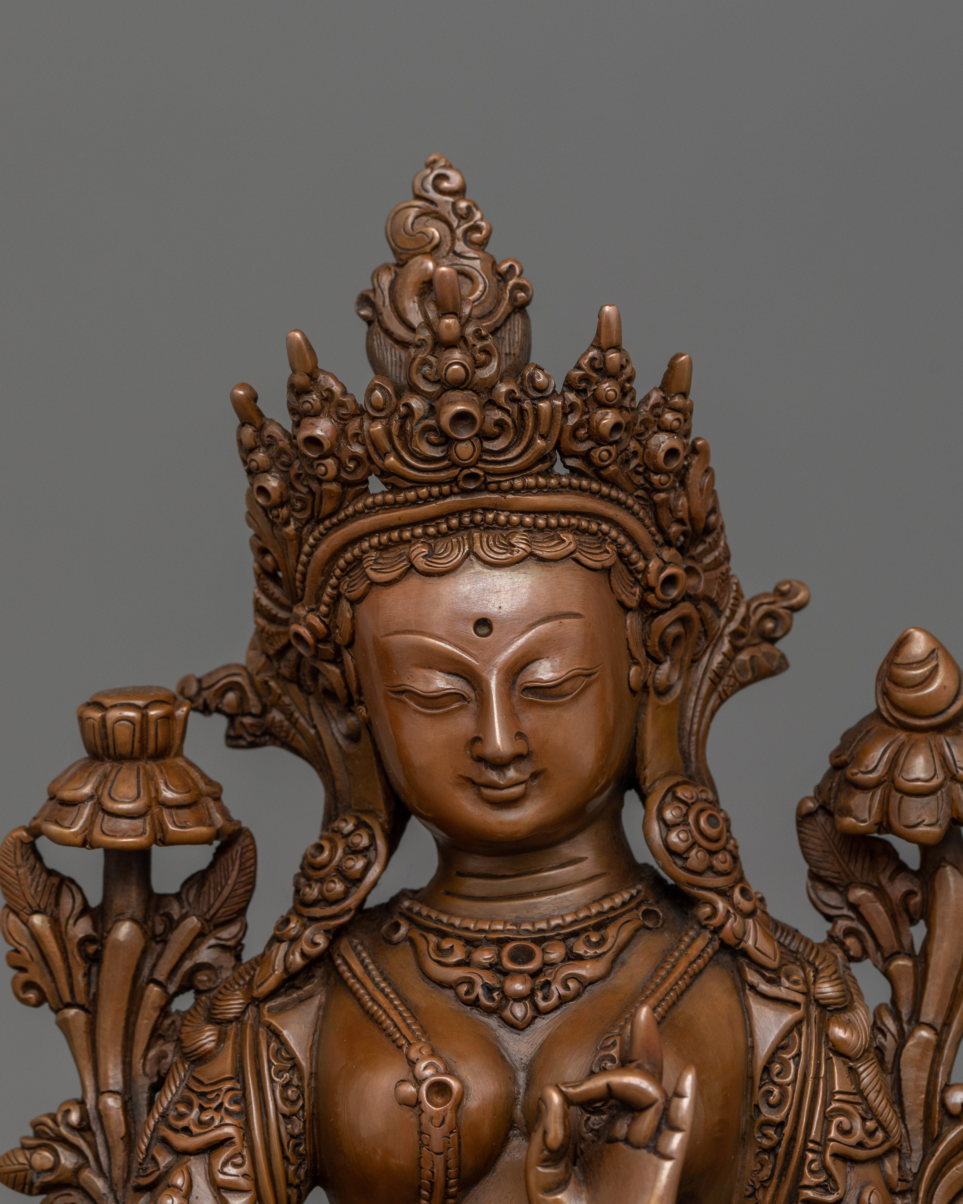 Buddhist Goddess Syamatara Statue | Divine Feminine Energy in Tibetan Buddhist