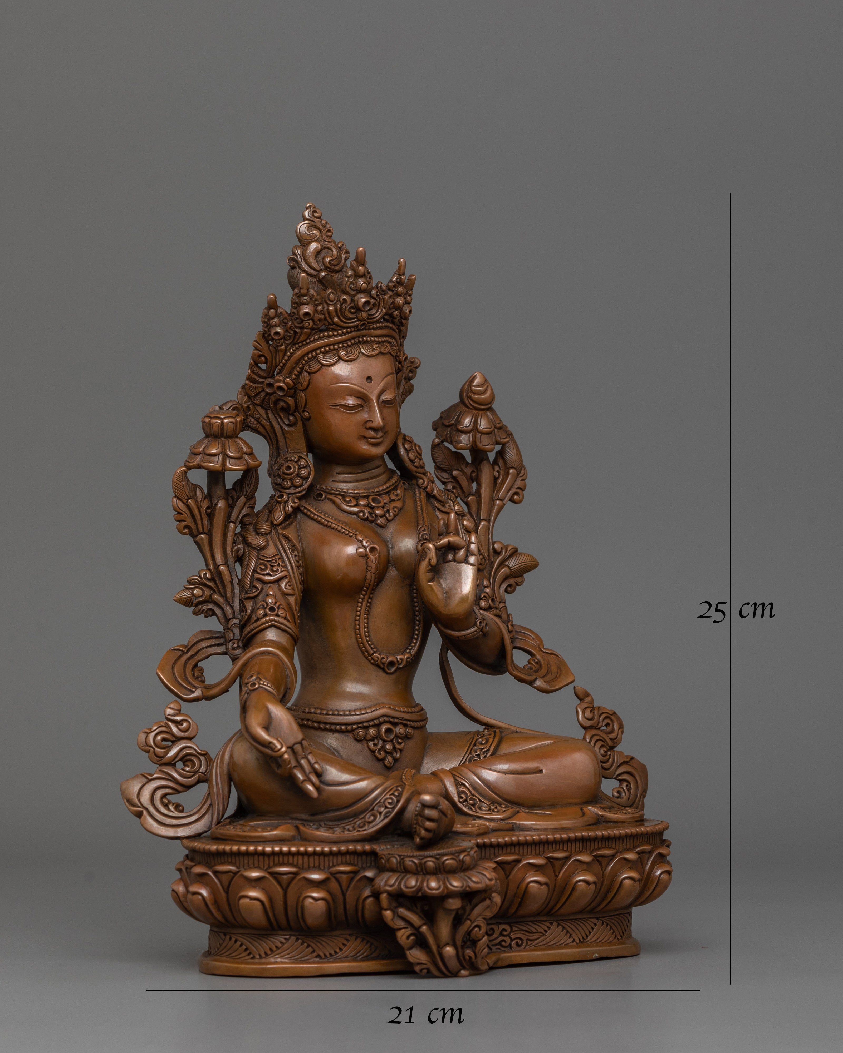 Buddhist Goddess Syamatara Statue