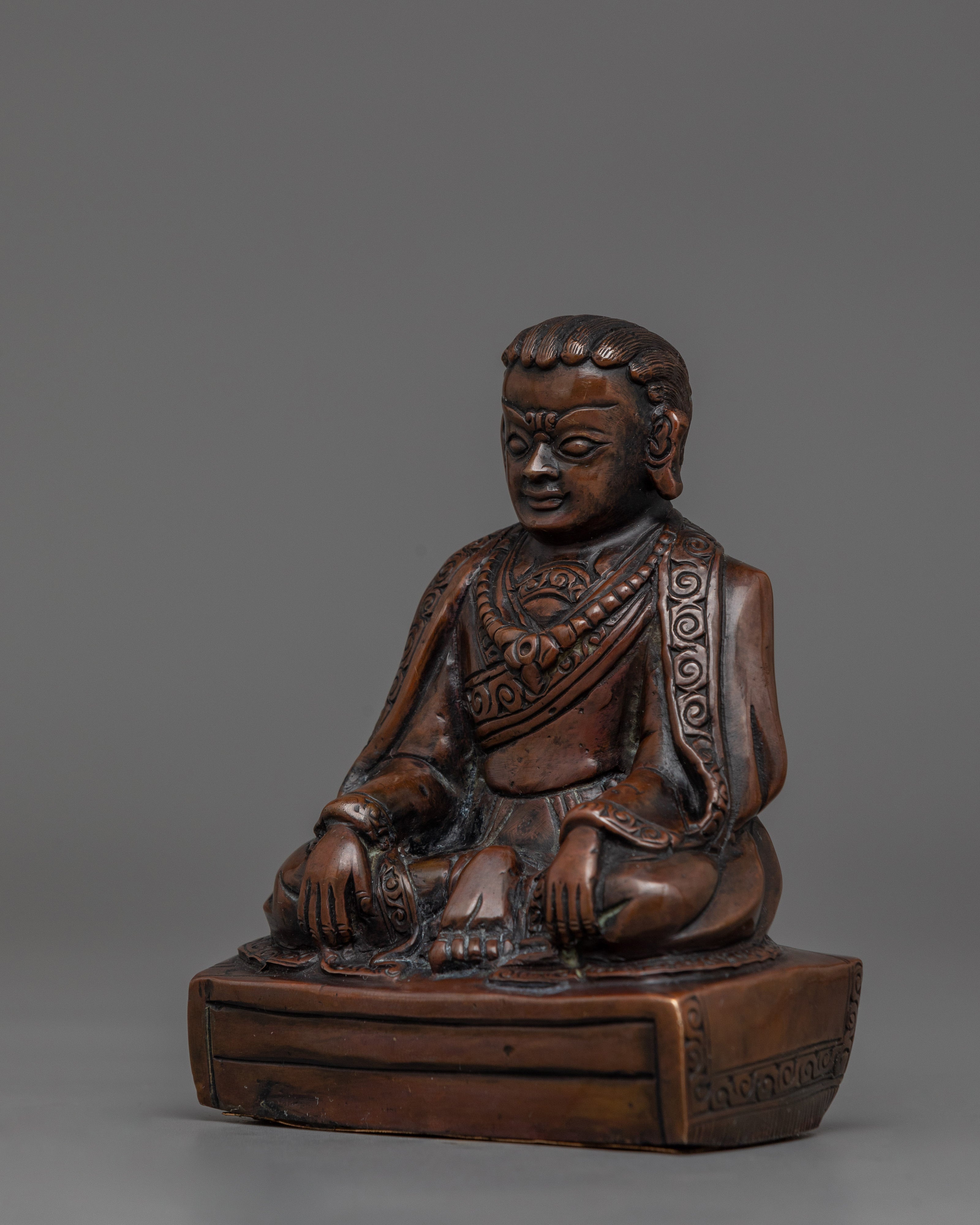 Himalayan Statue of Buddhist Guru Marpha | Spiritual Teacher of Enlightenment