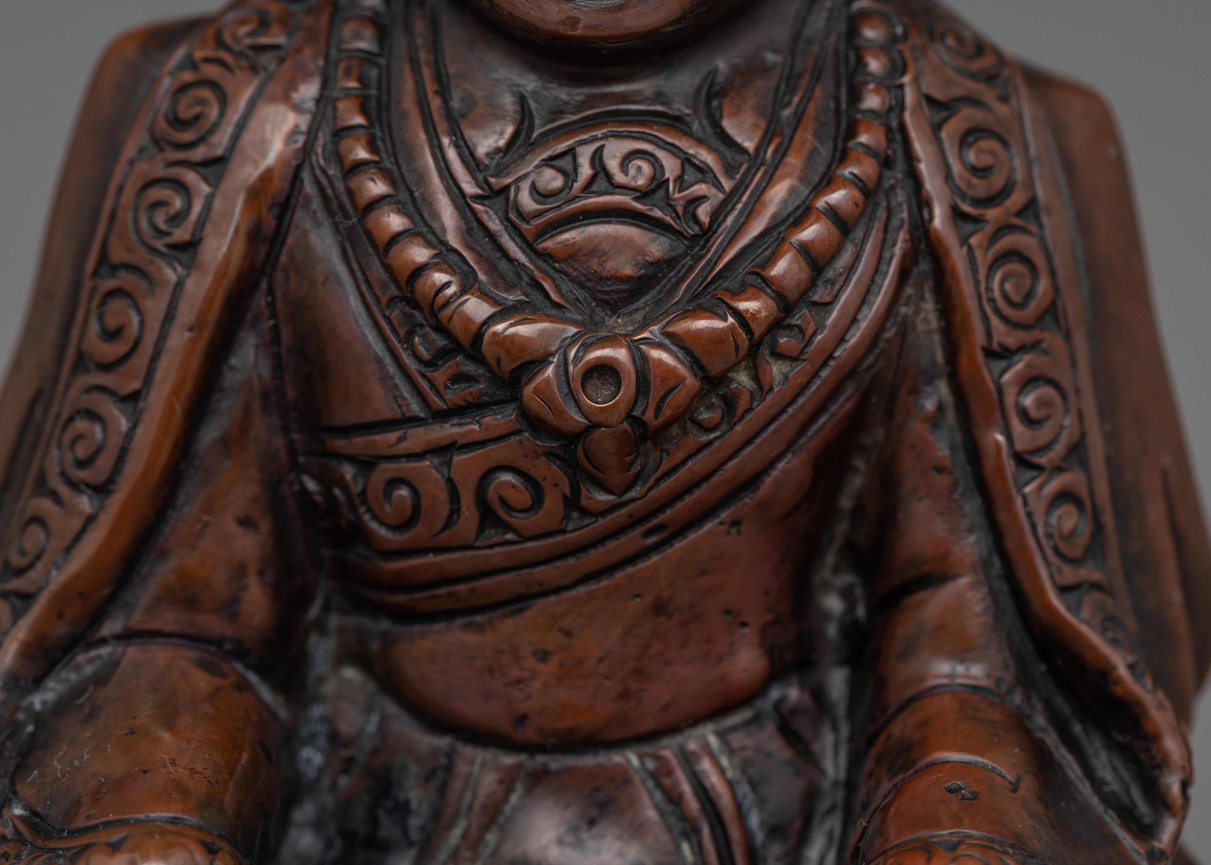 Himalayan Statue of Buddhist Guru Marpha | Spiritual Teacher of Enlightenment