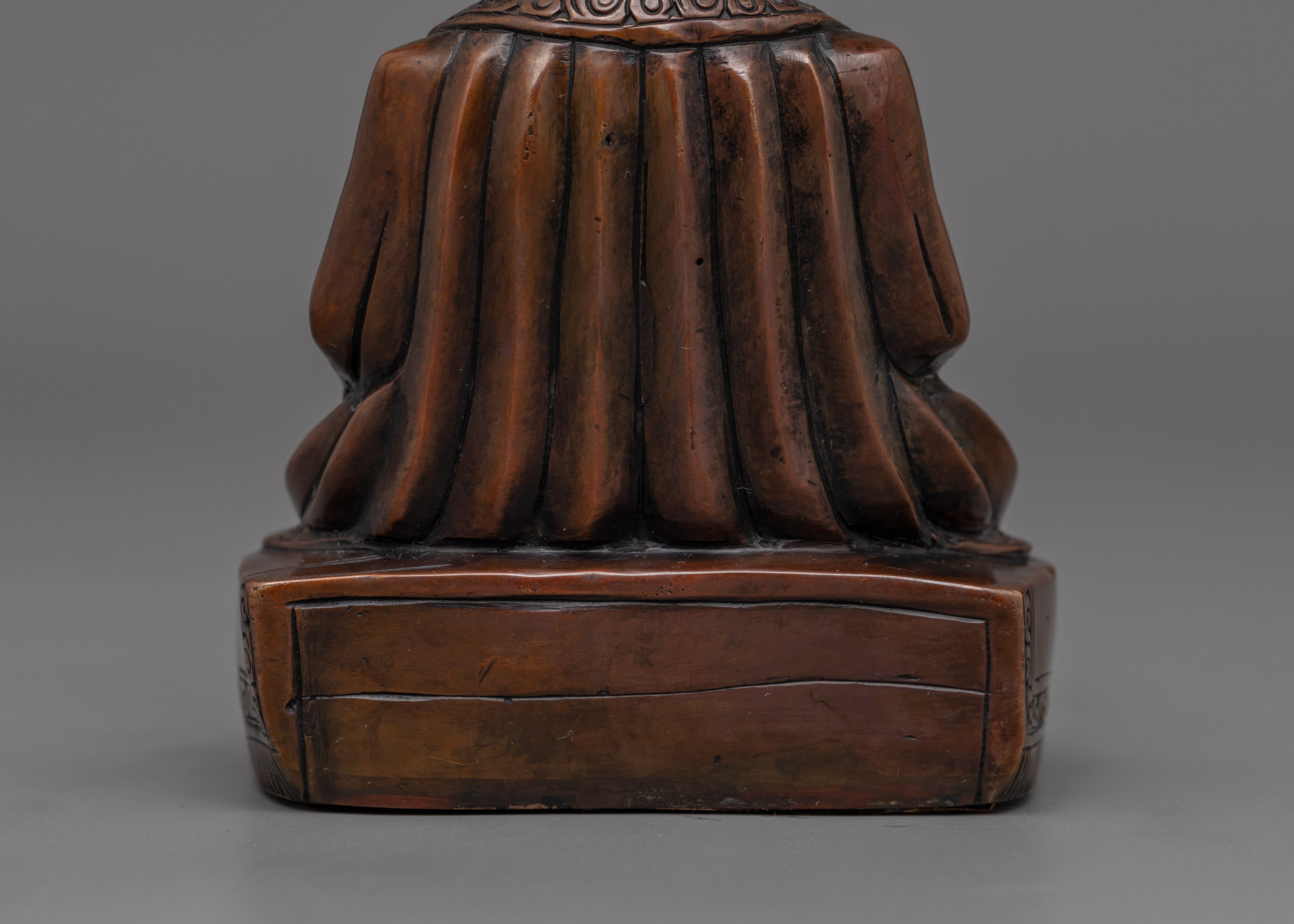 Himalayan Statue of Buddhist Guru Marpha | Spiritual Teacher of Enlightenment