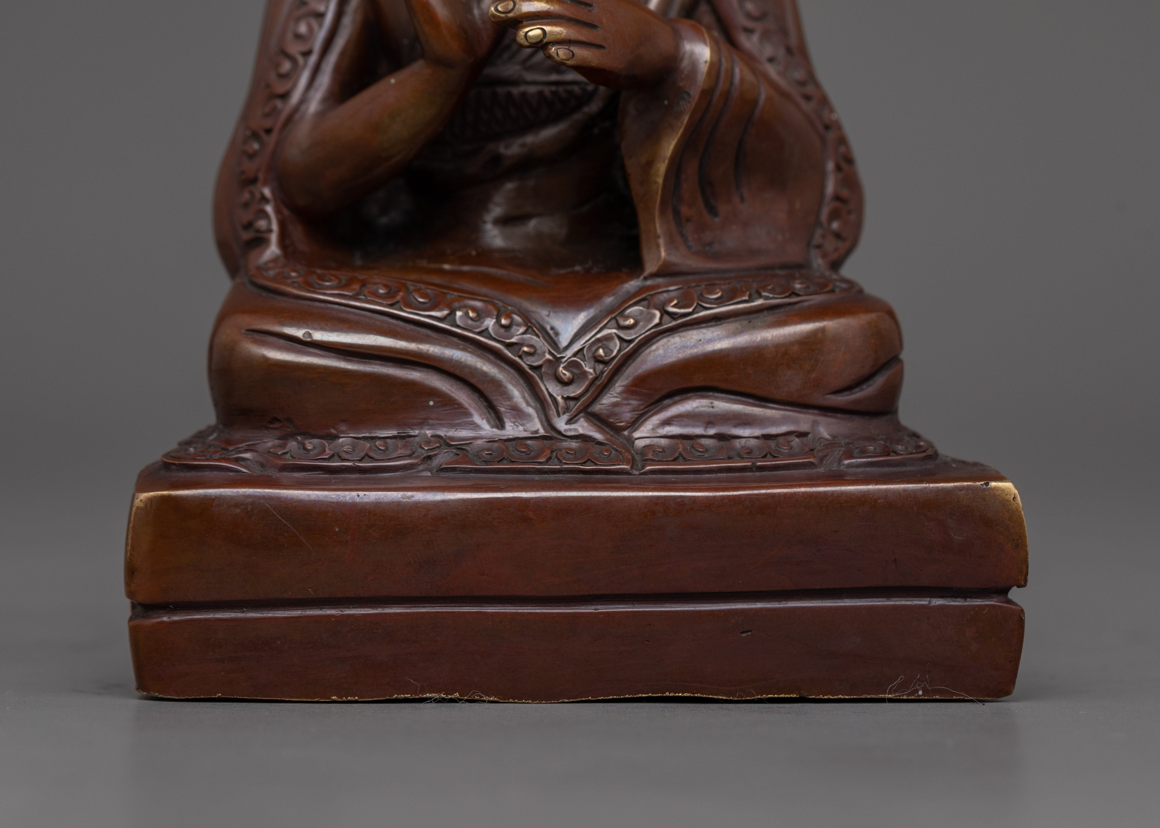 Handmade Sculpture of Karmapa | Tibetan Buddhist Leader of Wisdom and Compassion