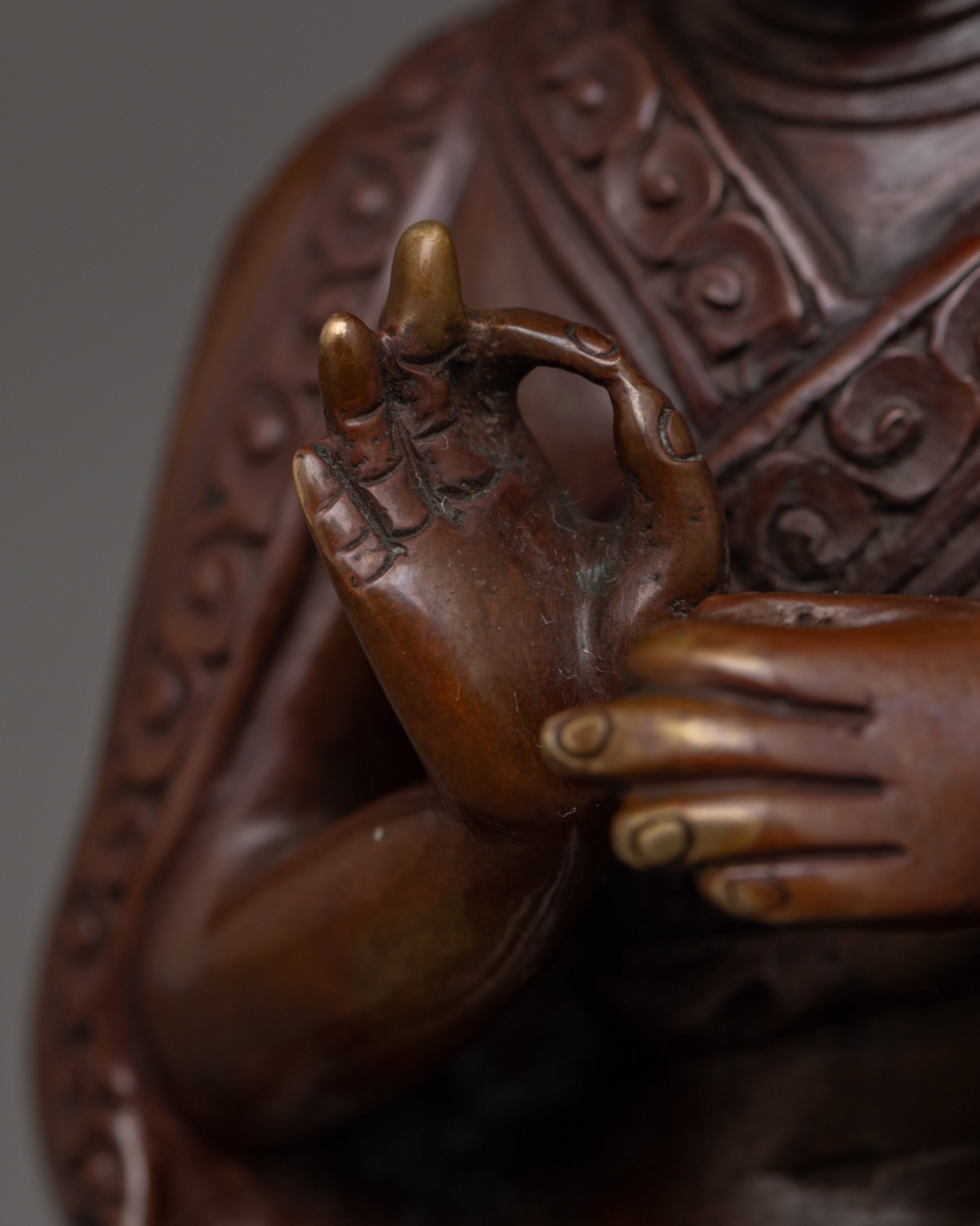 Handmade Sculpture of Karmapa | Tibetan Buddhist Leader of Wisdom and Compassion