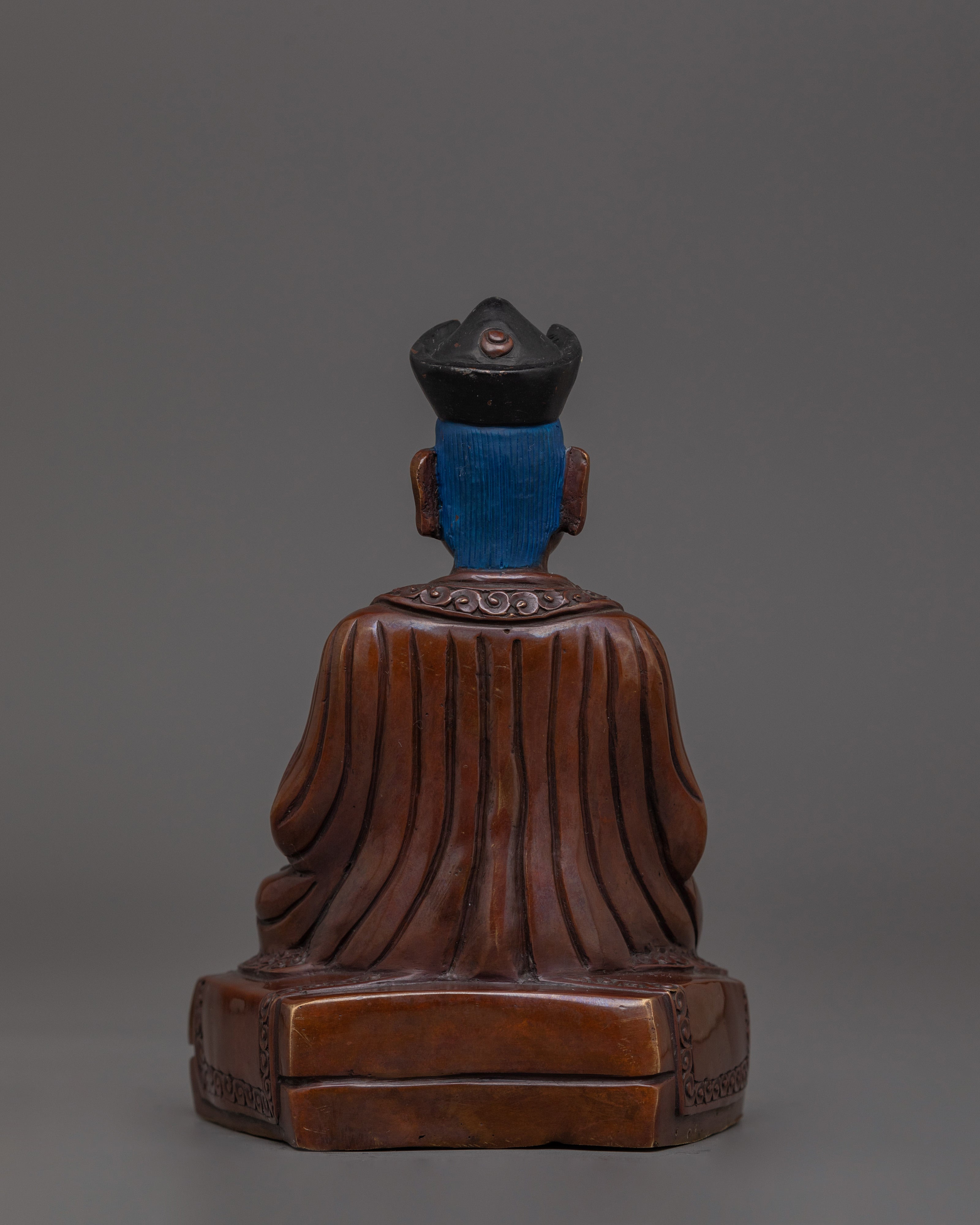 Handmade Sculpture of Karmapa | Tibetan Buddhist Leader of Wisdom and Compassion