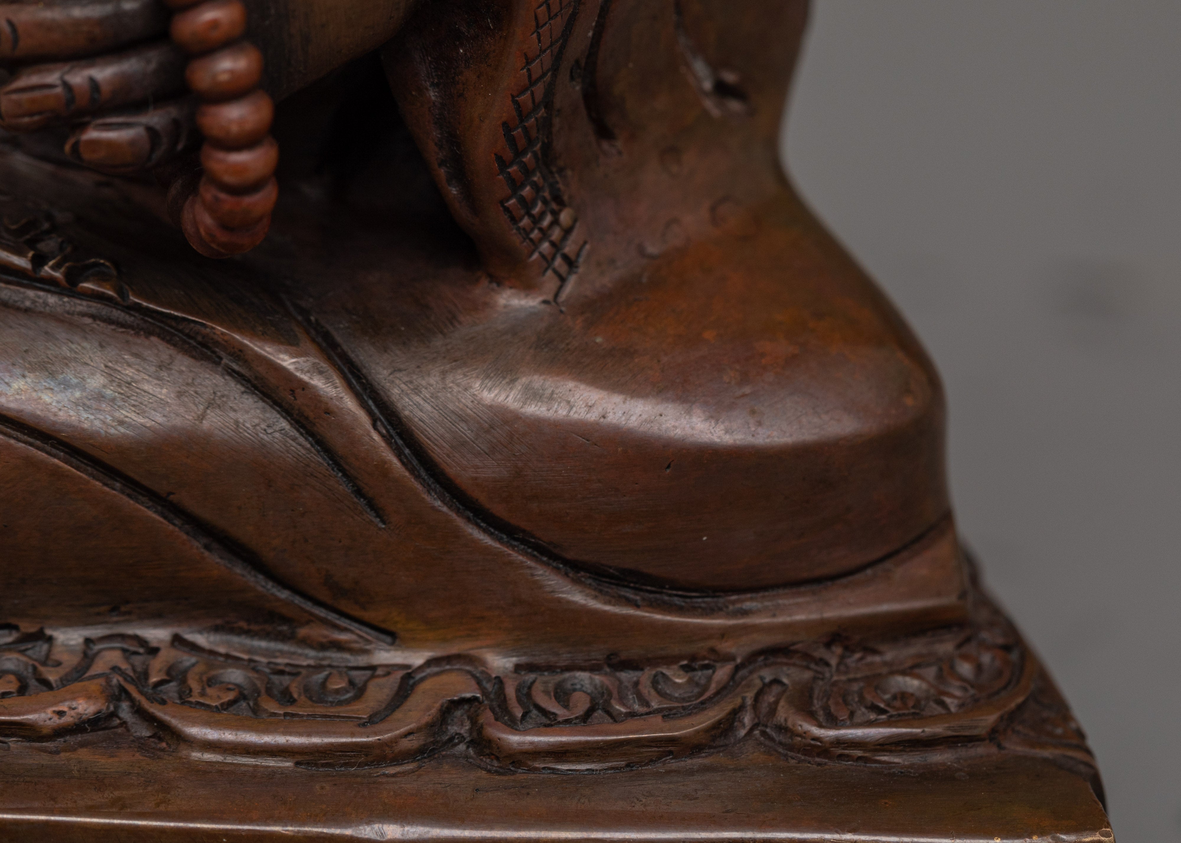 Handmade Master Karmapa Statue | Buddhist Master Sculpture