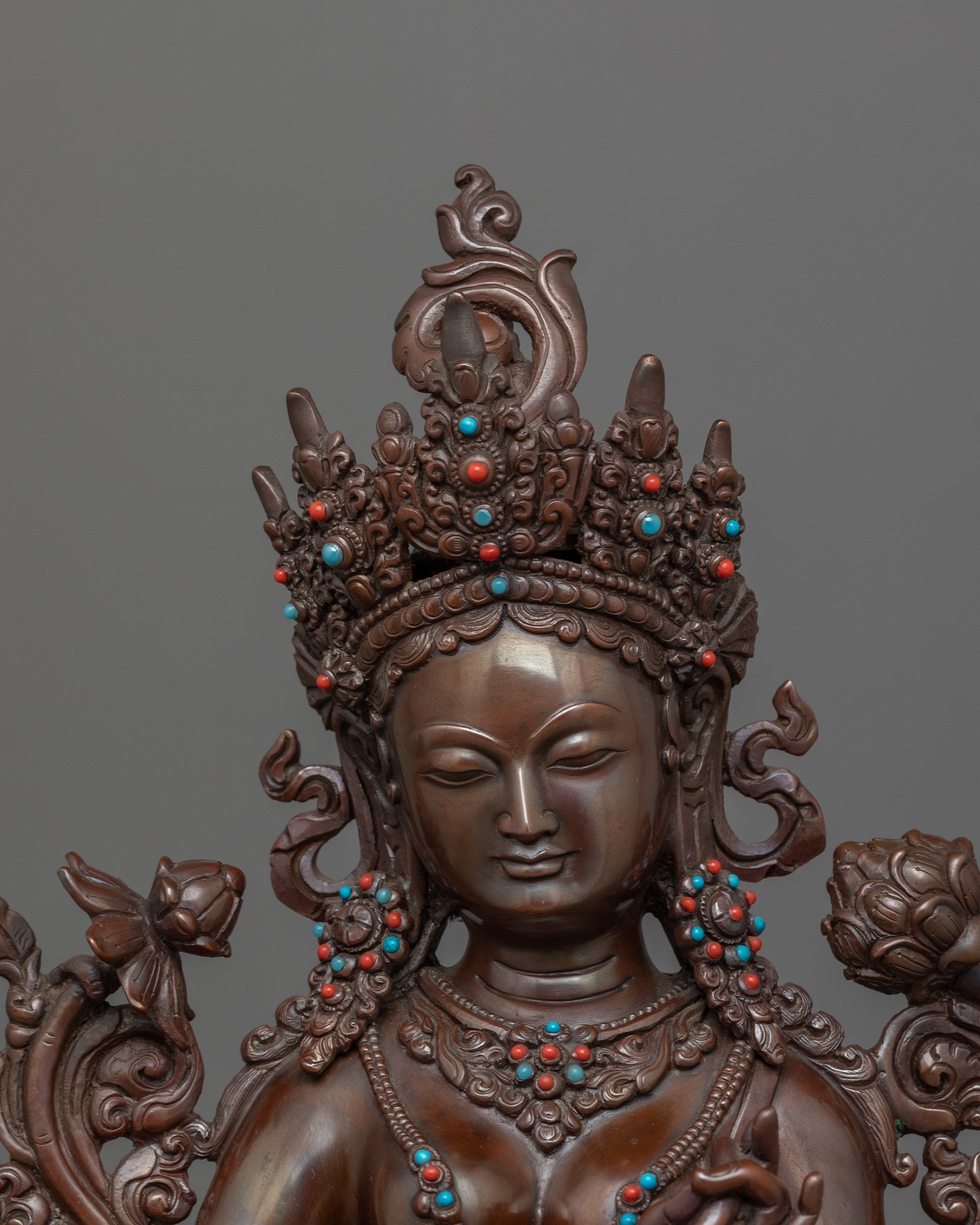 Divine Compassion Deity Green Tara | Goddess of Protection, and Healing