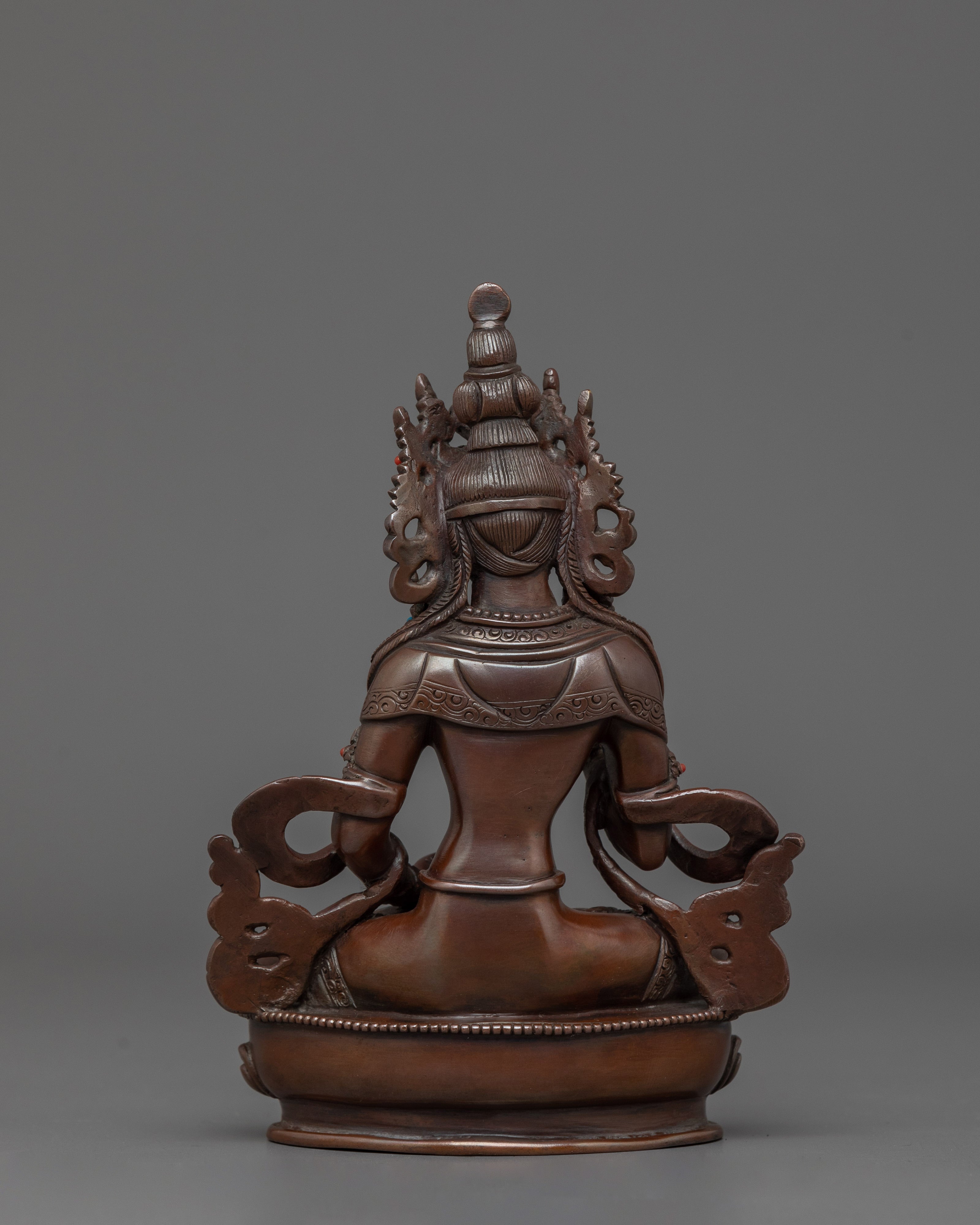 Purification Deity Vajrasattva Sculpture | Embodiment of Purification and Wisdom