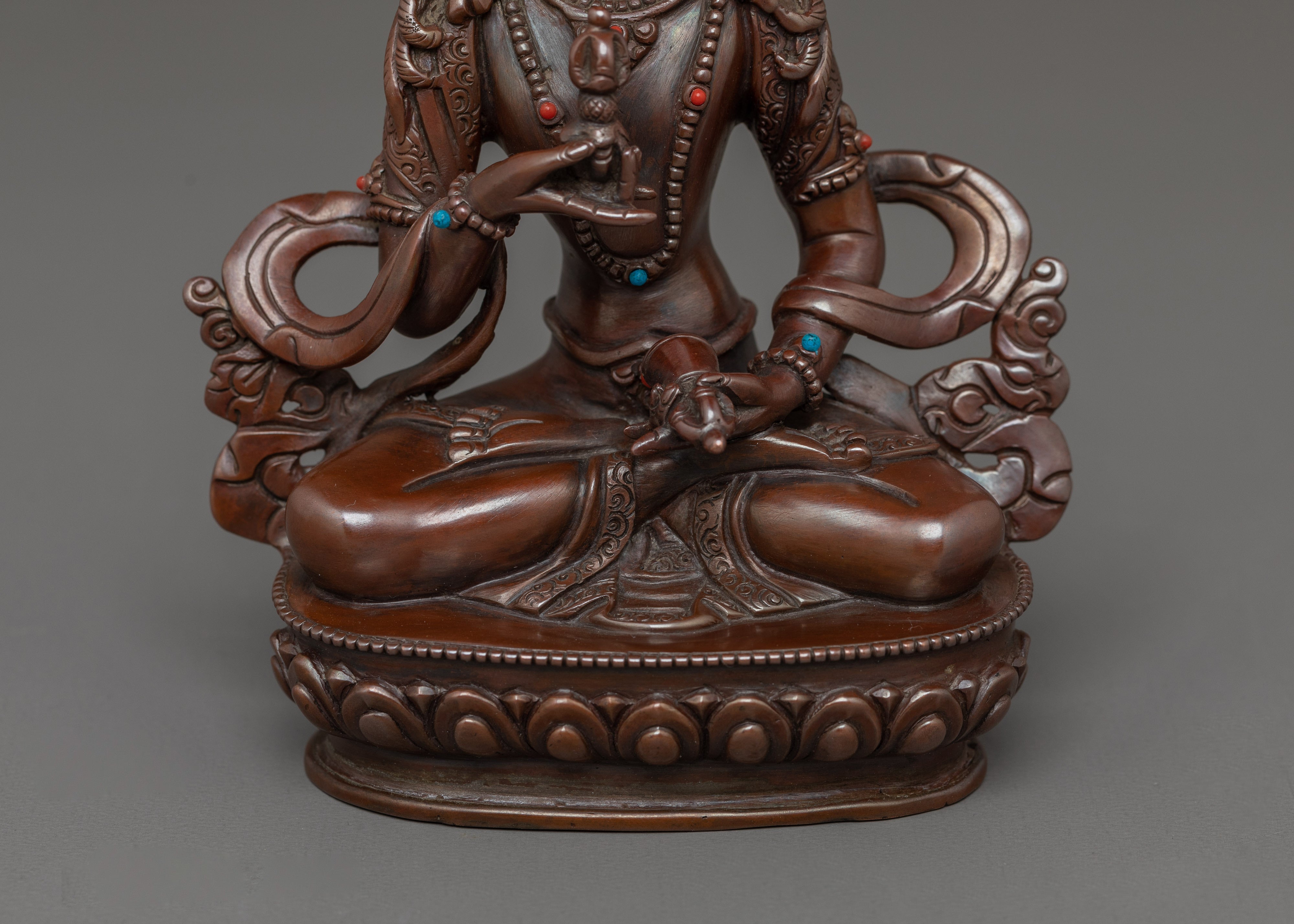 Purification Deity Vajrasattva Sculpture | Embodiment of Purification and Wisdom