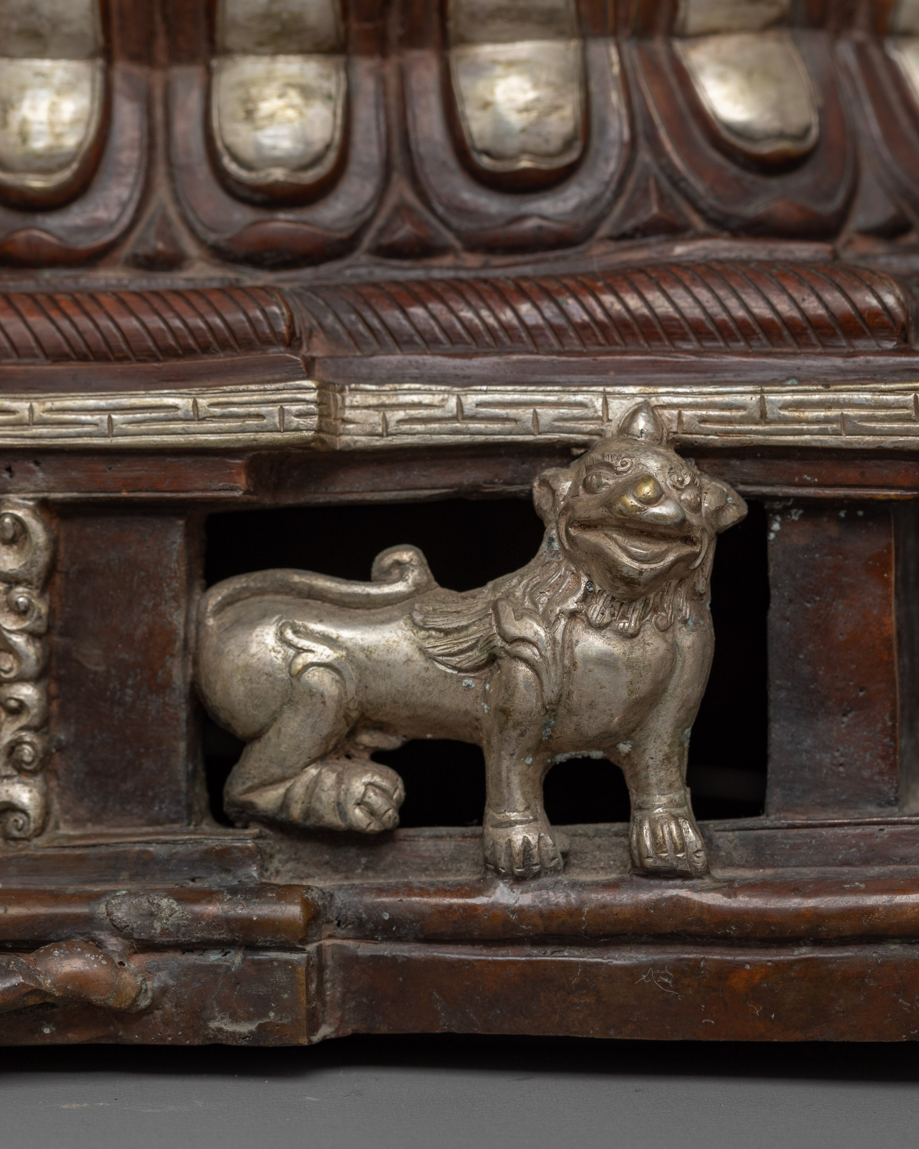 Helping Goddess Green Tara Statue | Silver Plated Mother Goddess