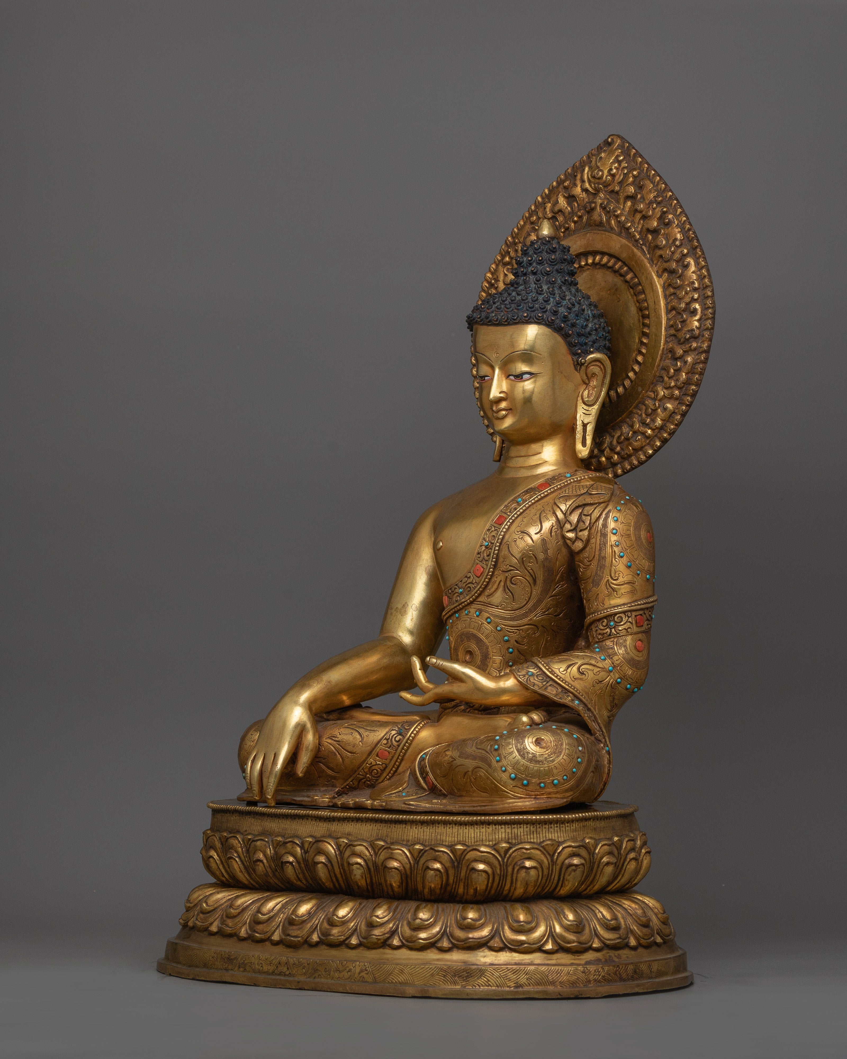 Shakyamuni the Founder of Buddhism and The Teacher of Gods and Humans