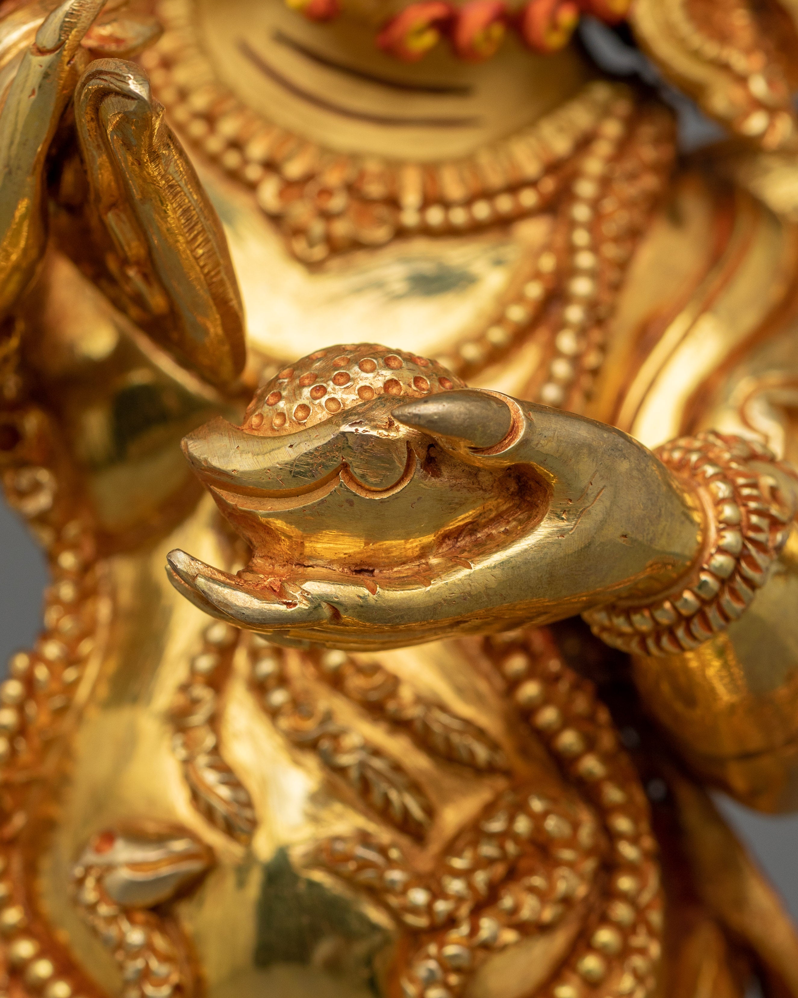 Three Eyes Mahakala Sculpture | The Supreme Protector of Dharma