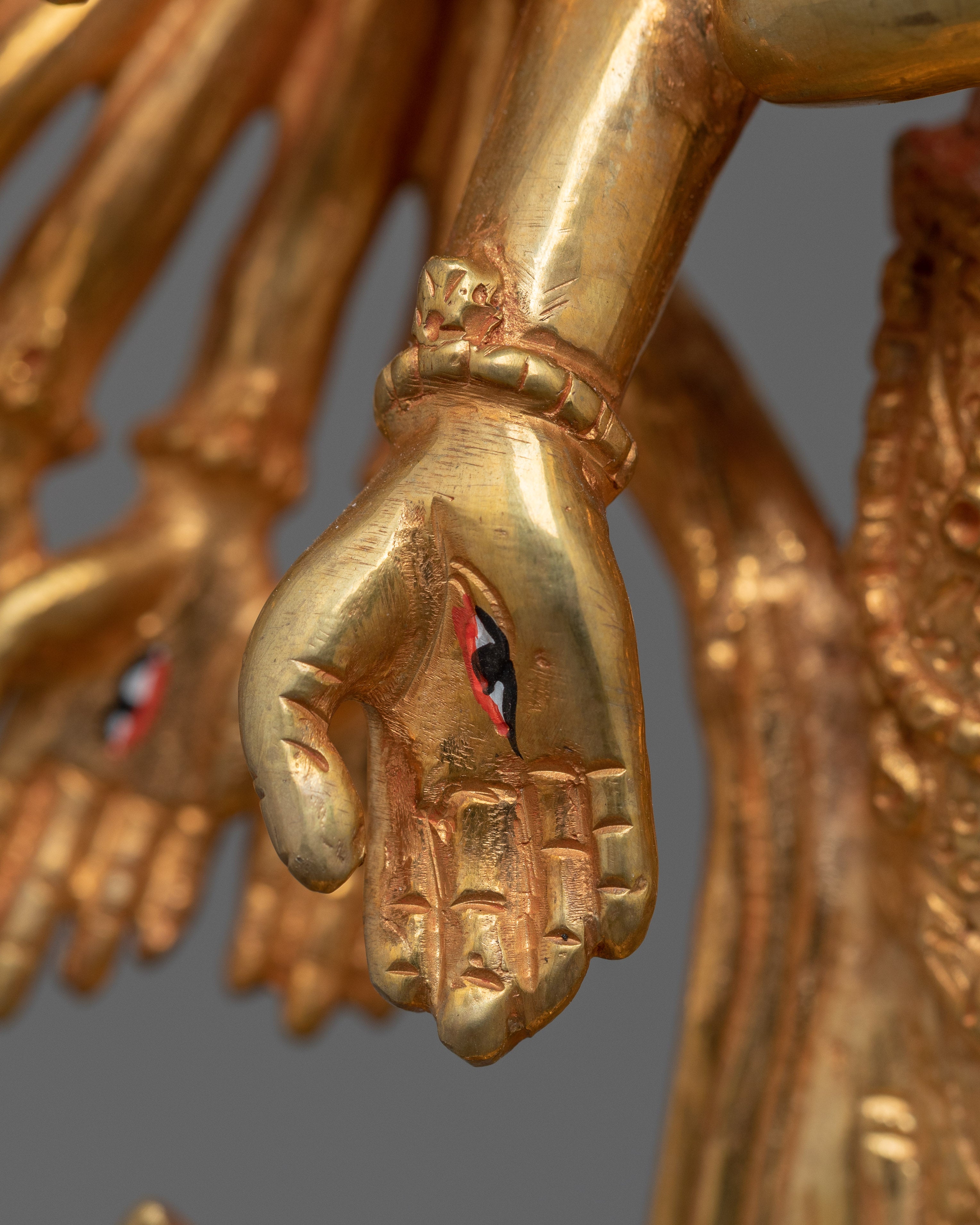 Handmade Figurine of 1000-Armed Chenrezig | The Bodhisattva of Compassion