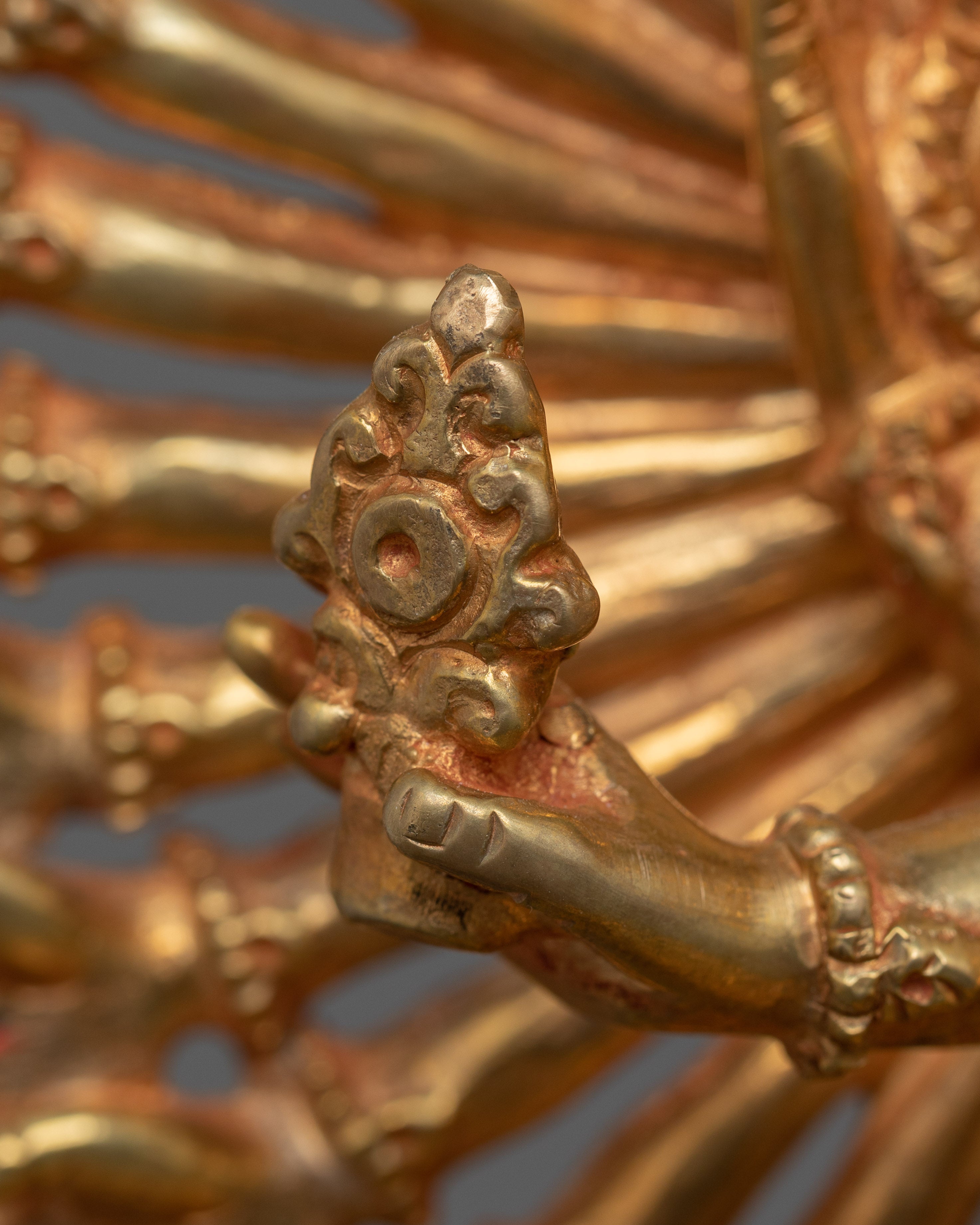 Handmade Figurine of 1000-Armed Chenrezig | The Bodhisattva of Compassion