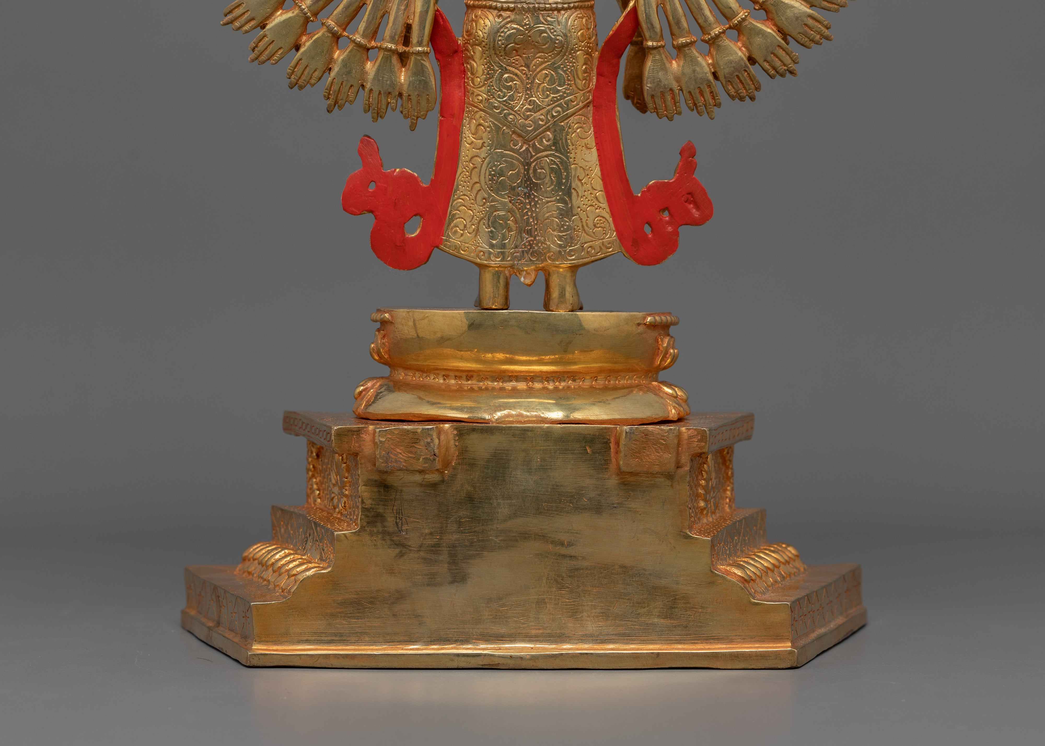 Handmade Figurine of 1000-Armed Chenrezig | The Bodhisattva of Compassion