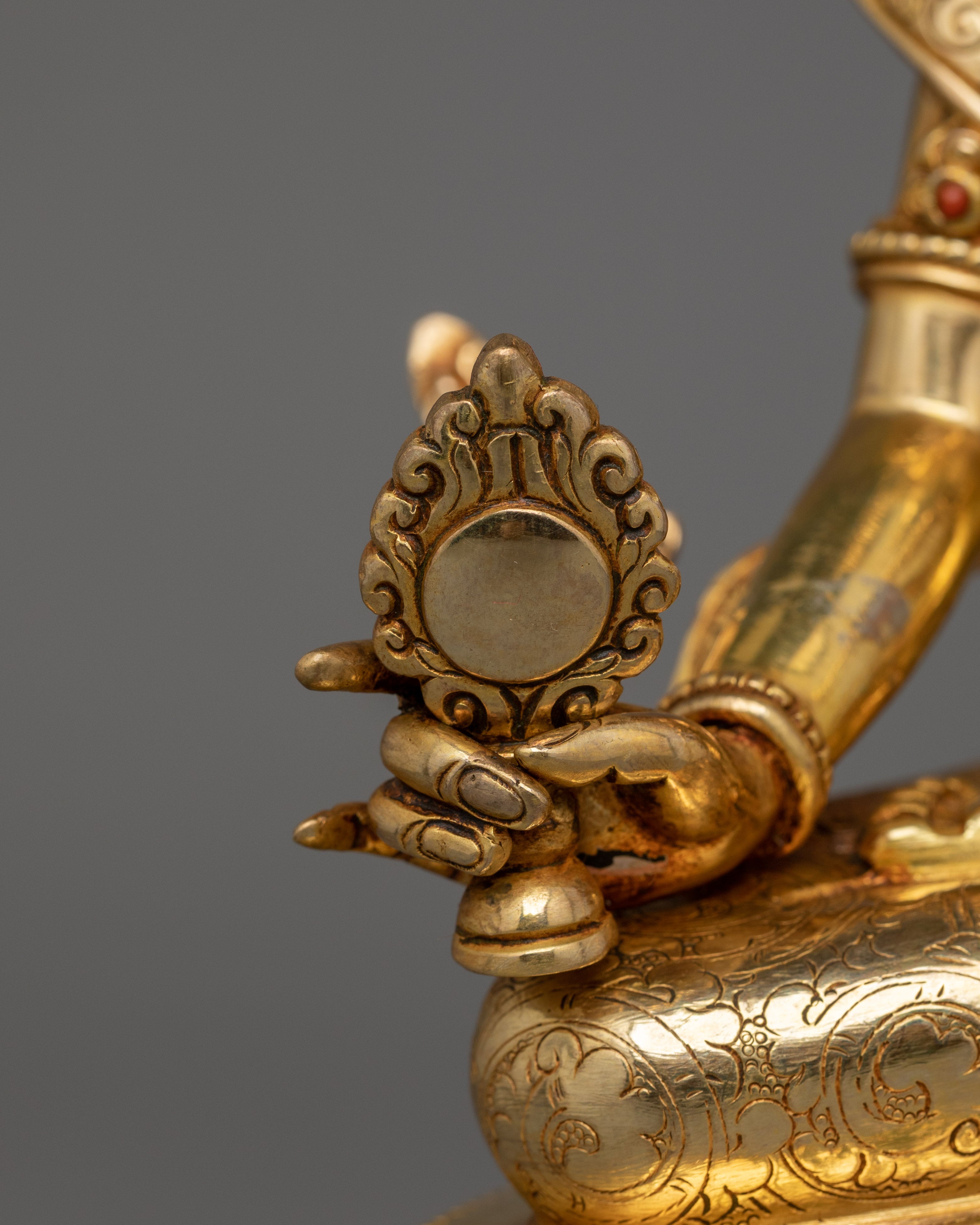 The Guardian of Dharma Dukar Statue | Tibetan Protector of Spiritual Path