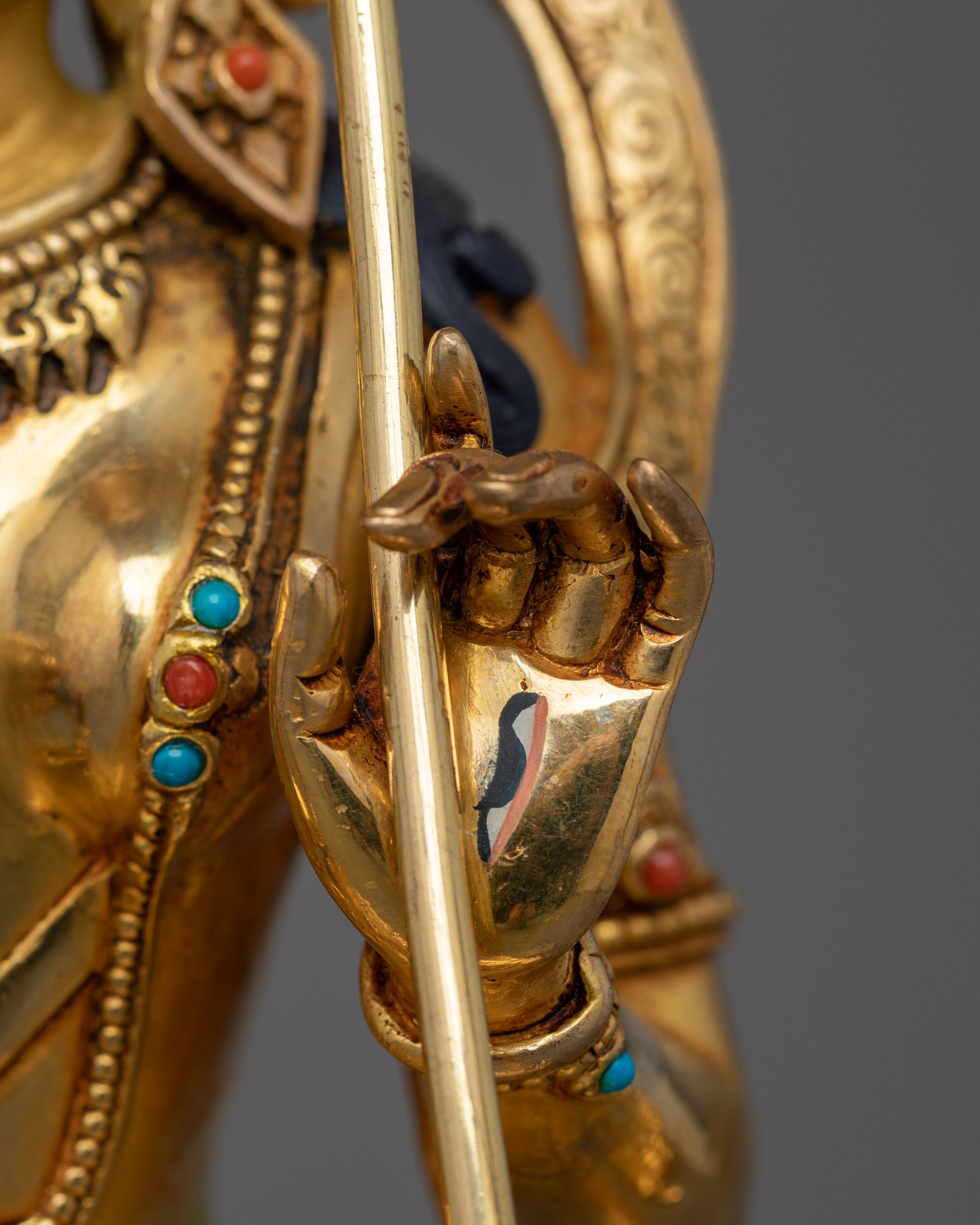 The Guardian of Dharma Dukar Statue | Tibetan Protector of Spiritual Path