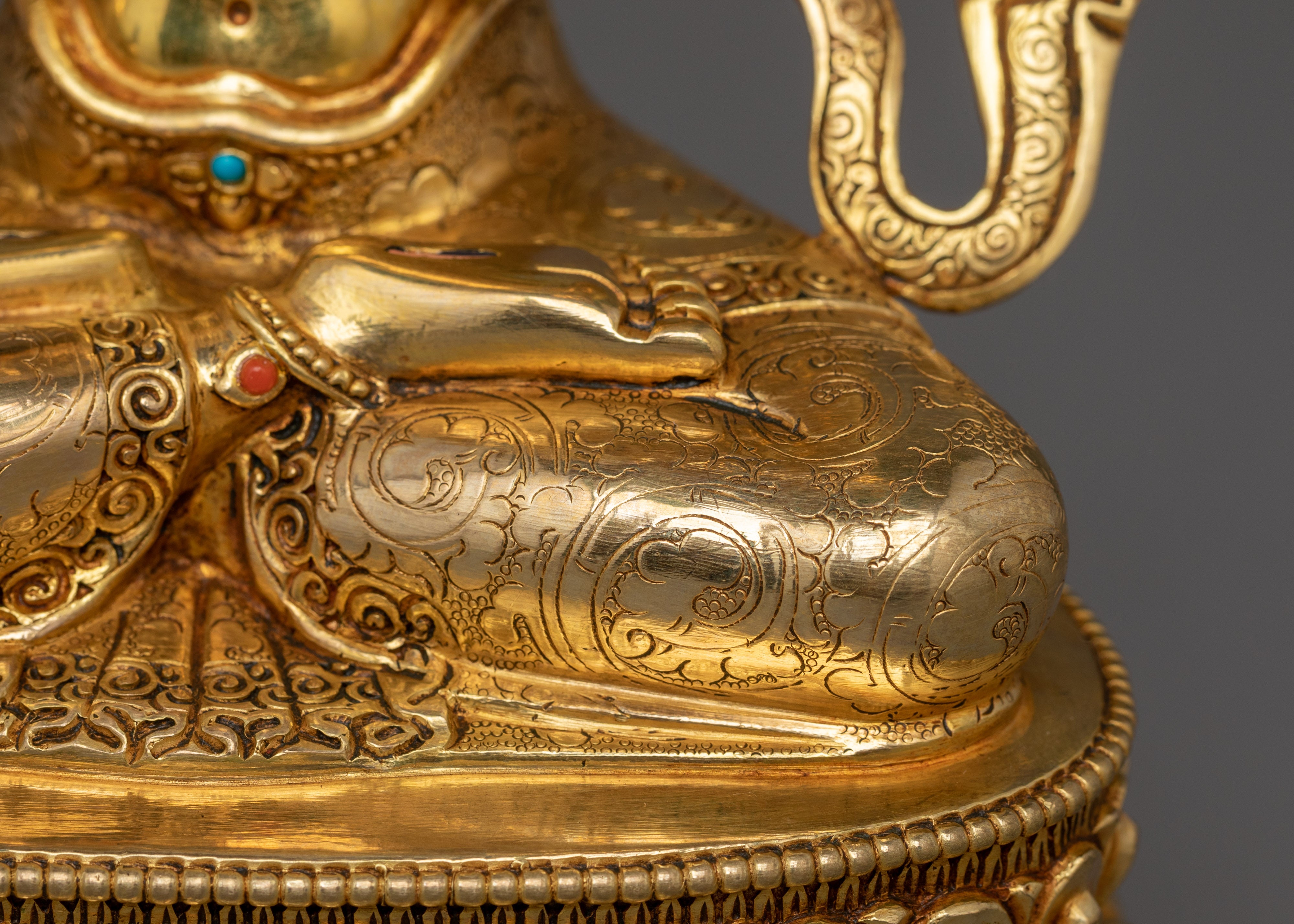 The Guardian of Dharma Dukar Statue | Tibetan Protector of Spiritual Path