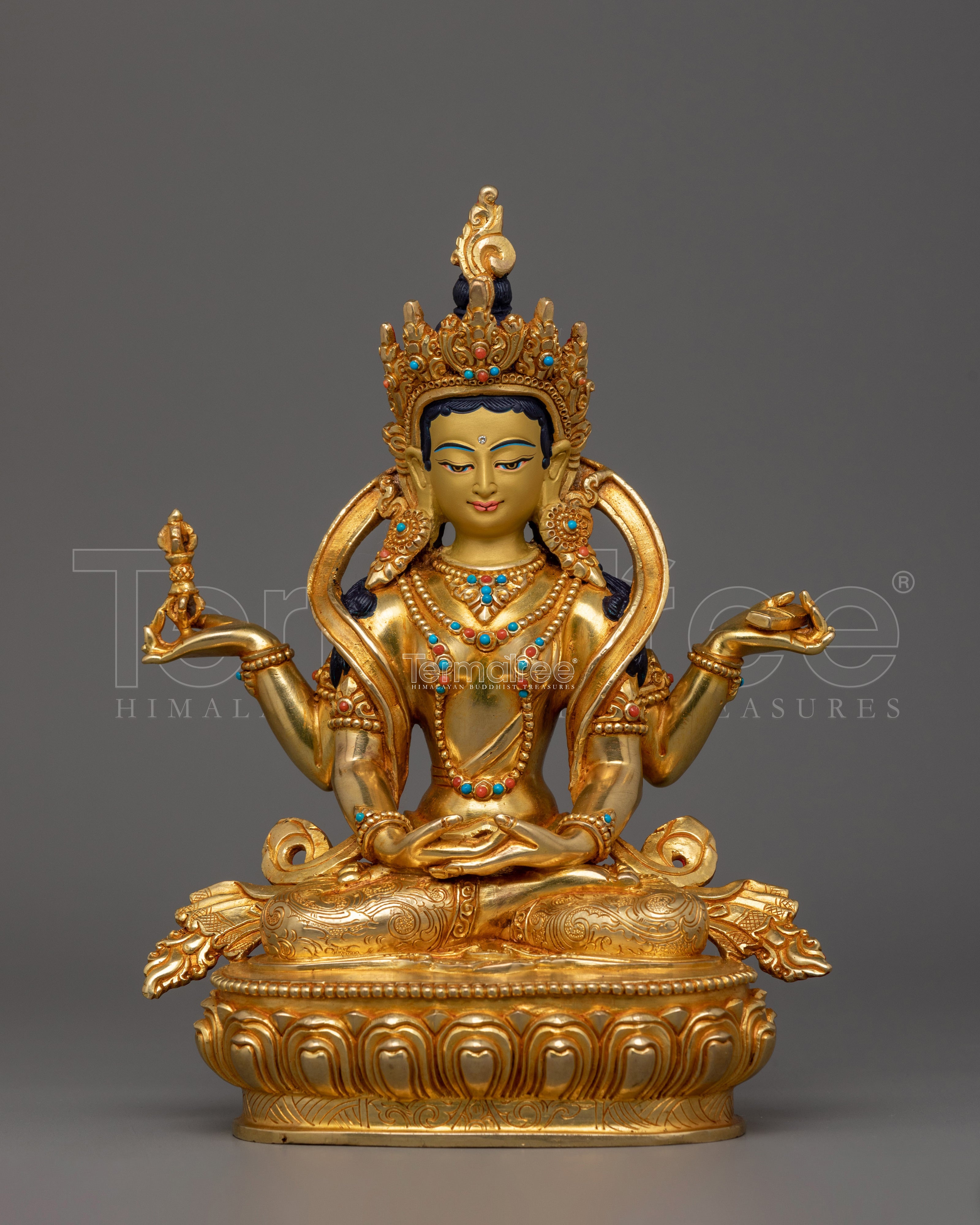 The Perfection of Wisdom Prajna Paramita Statue | Tibetan Buddhism Sacred Artwork