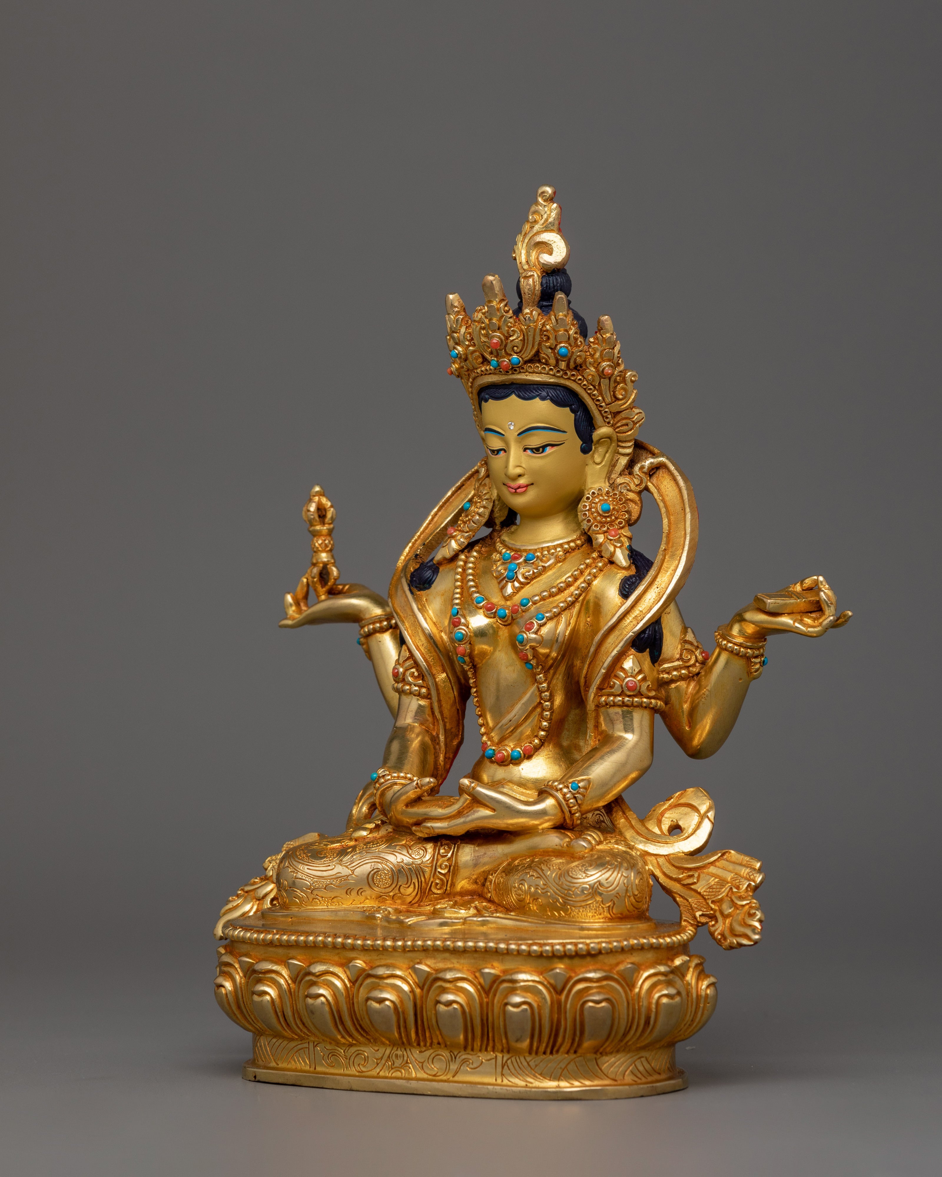 The Perfection of Wisdom Prajna Paramita Statue | Tibetan Buddhism Sacred Artwork