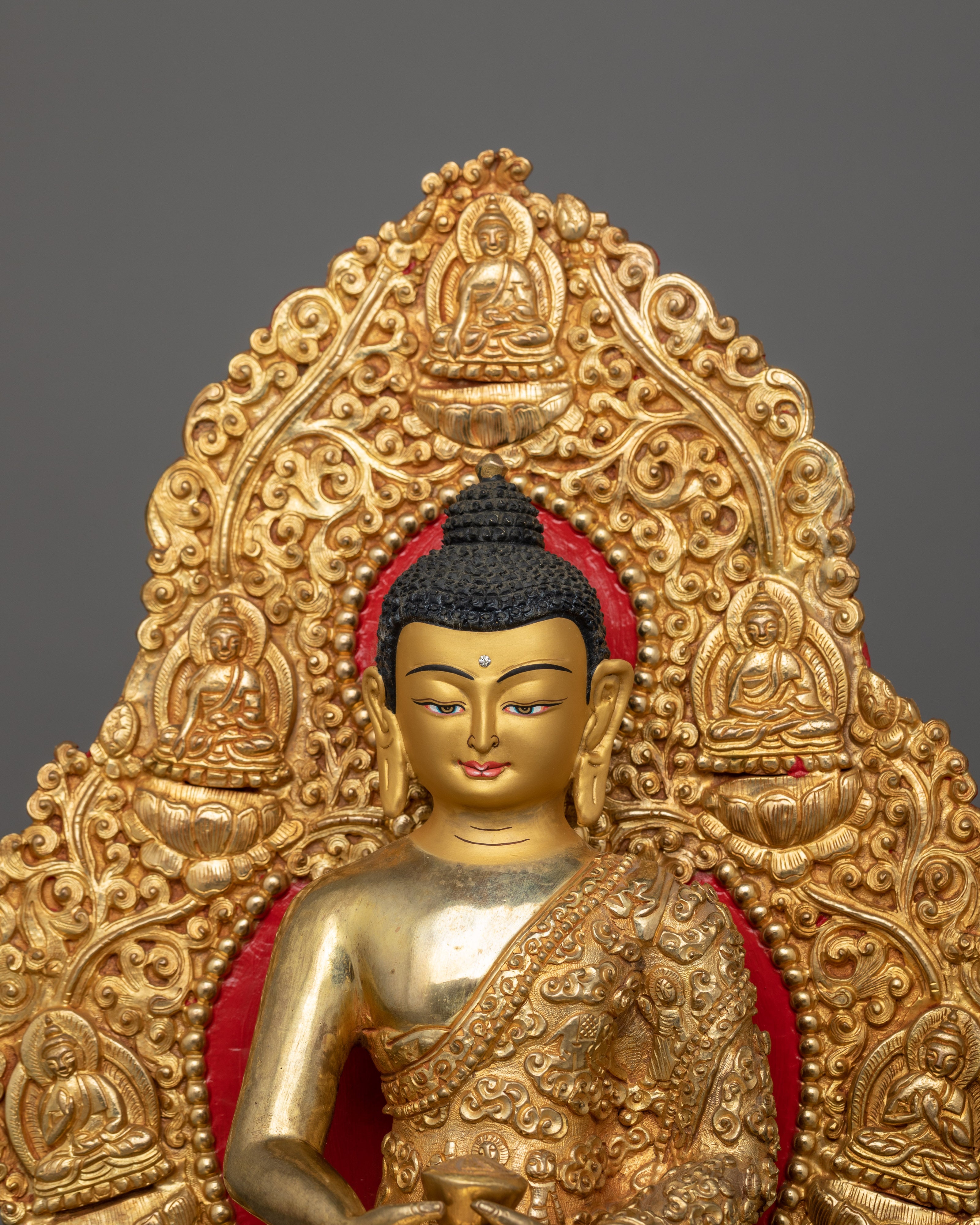 Buddha Amitabha with Beautiful Halo | Embrace Infinite Light and Compassion