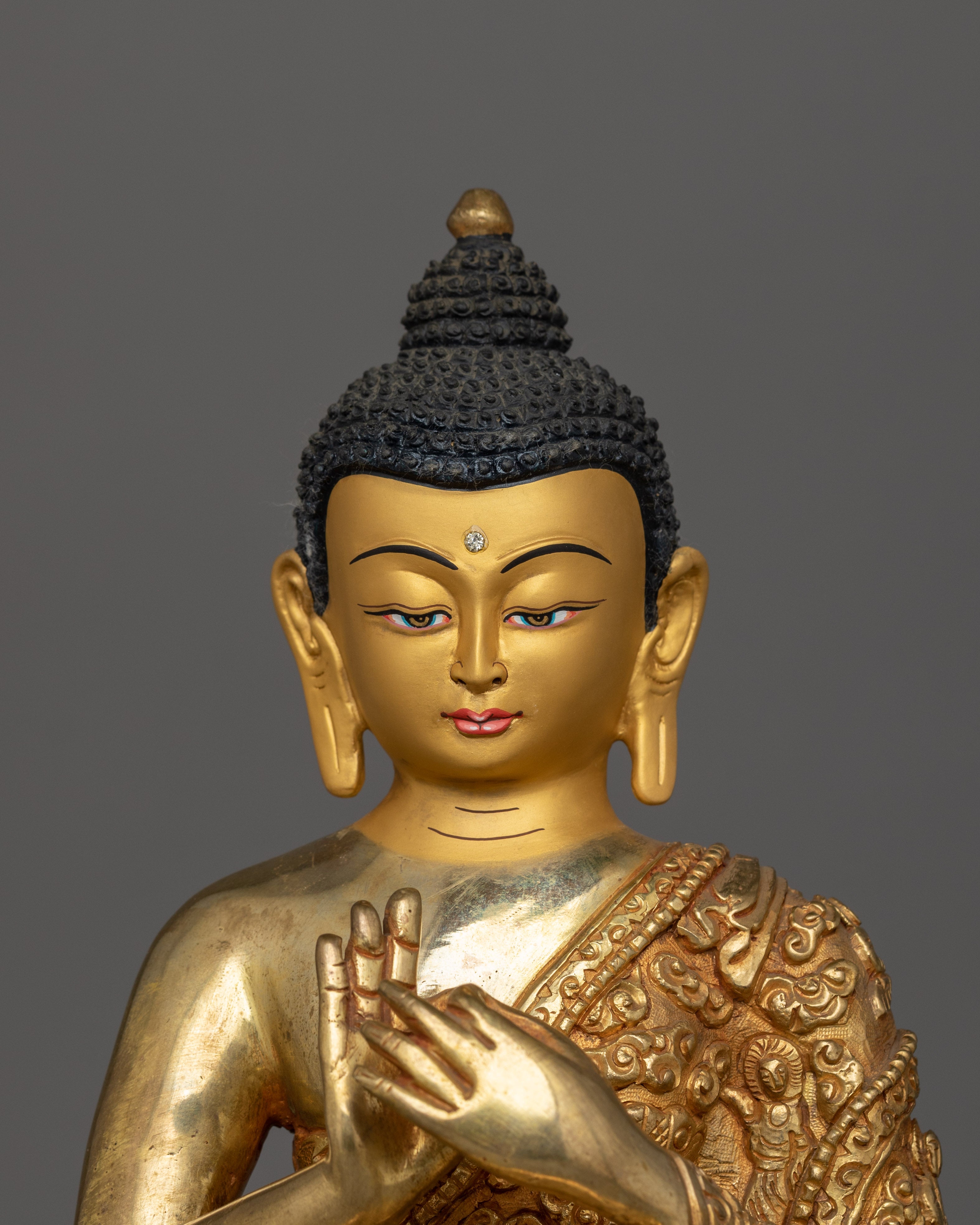 Golden Vairocana Statue | The Buddha of Ultimate Wisdom