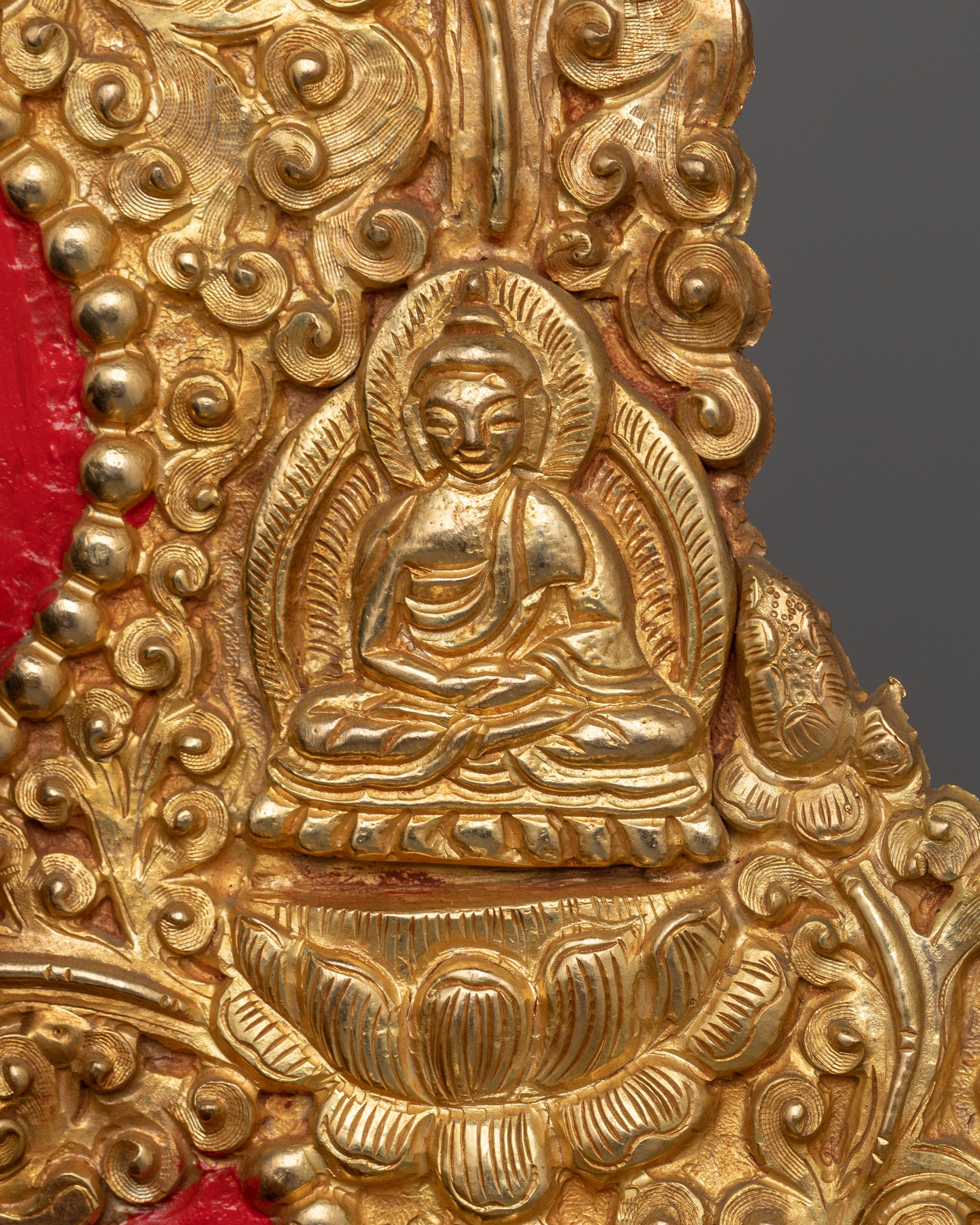 Golden Vairocana Statue | The Buddha of Ultimate Wisdom