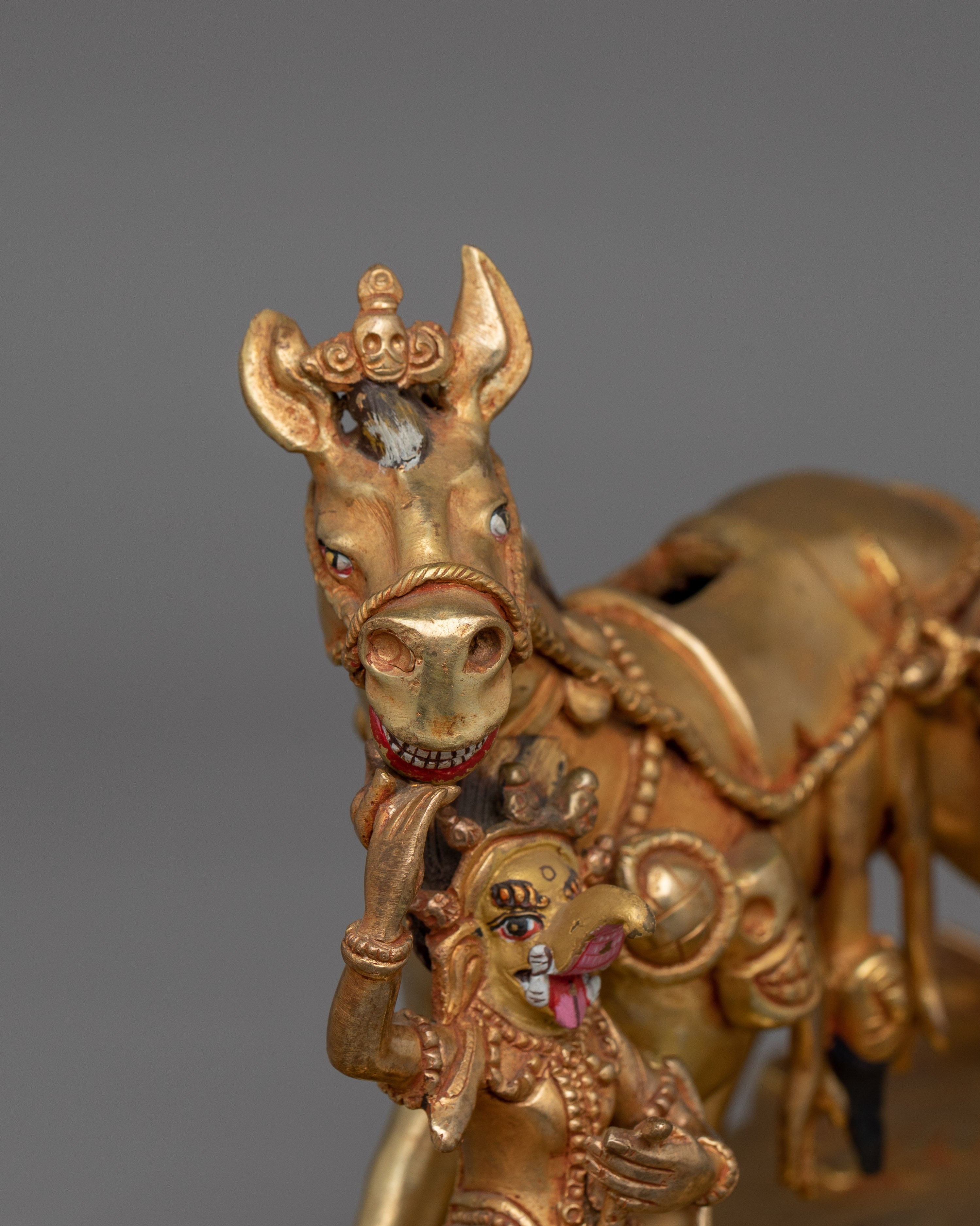 Tibetan Sculpture of Palden Lhamo | The Goddess of Protection, and Strength