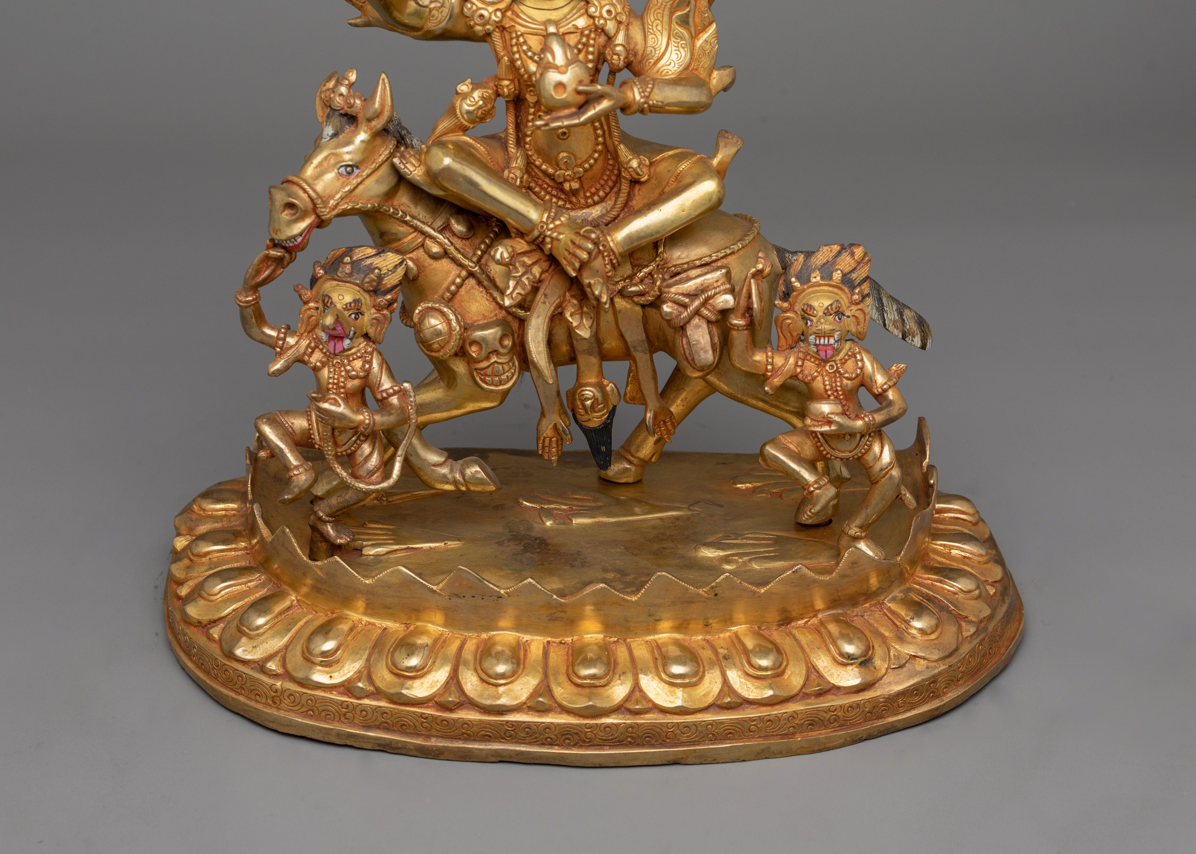 Tibetan Sculpture of Palden Lhamo | The Goddess of Protection, and Strength