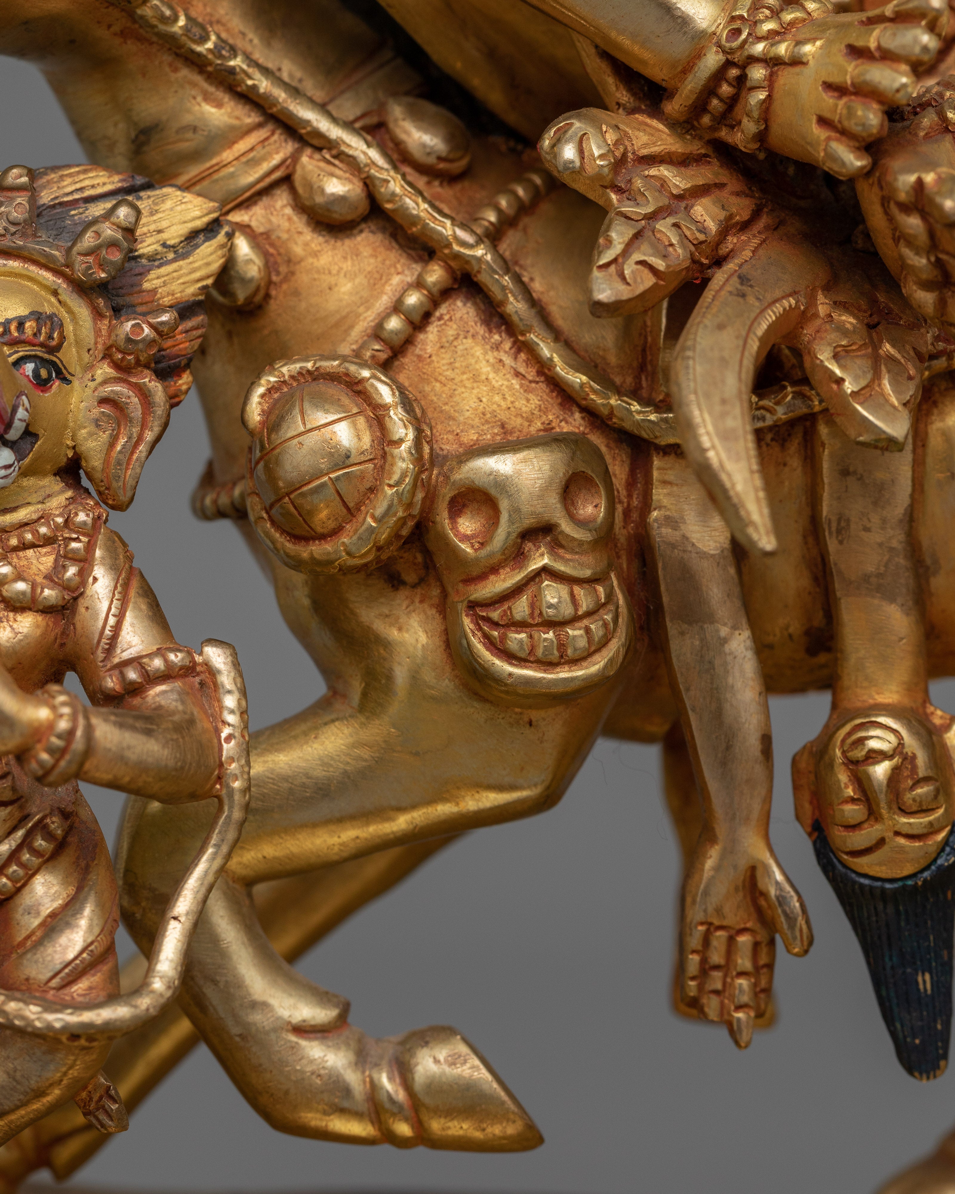 Tibetan Sculpture of Palden Lhamo | The Goddess of Protection, and Strength