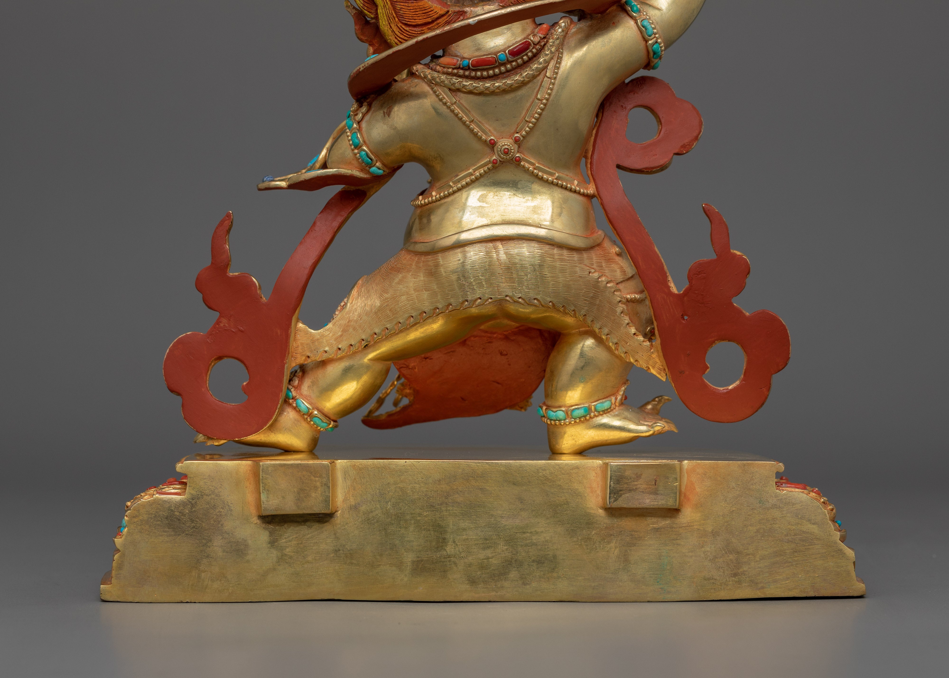 Three Eyes Deity Vajrapani Statue | Also known as Holder of The Thunderbolt