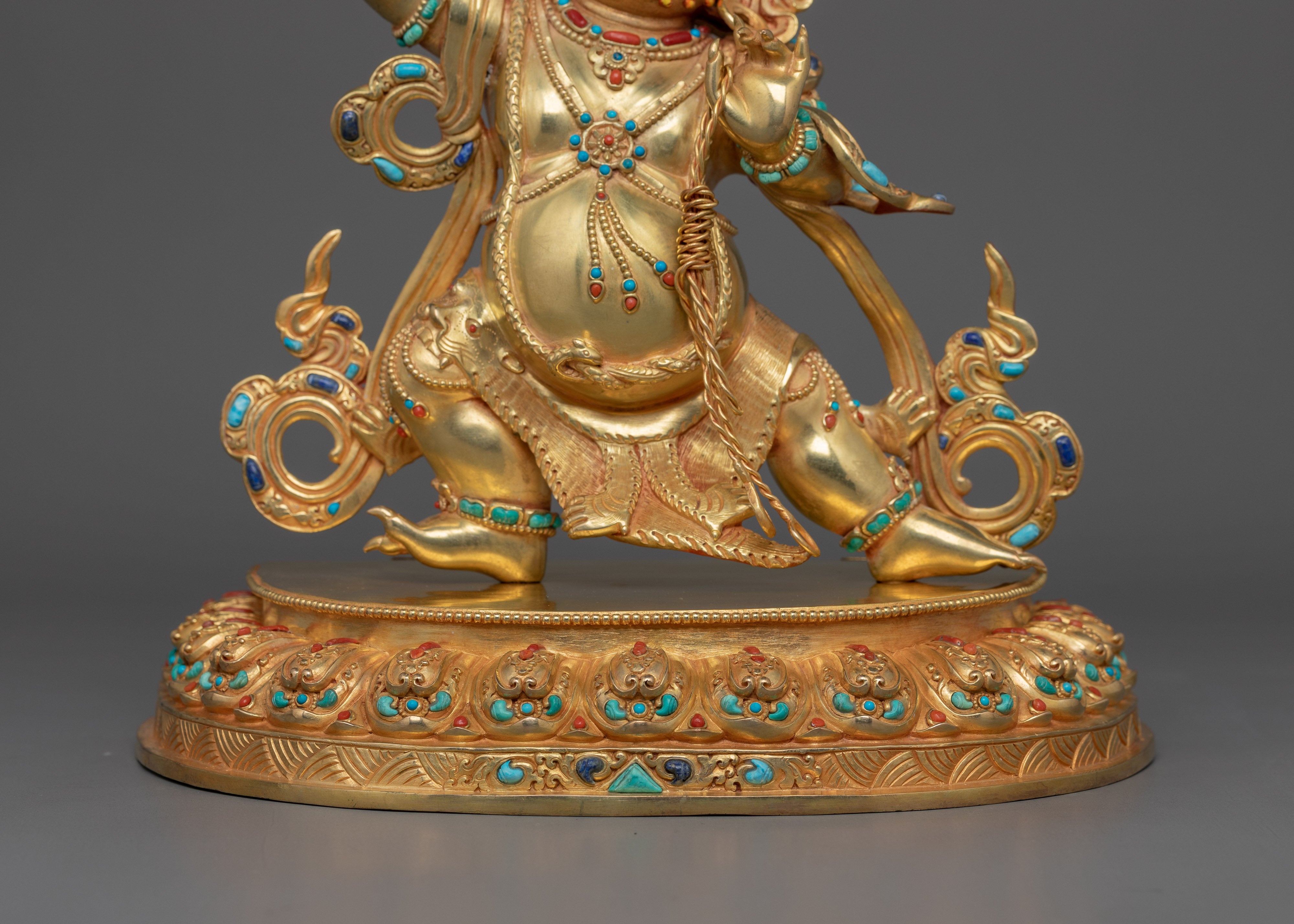 Three Eyes Deity Vajrapani Statue | Also known as Holder of The Thunderbolt