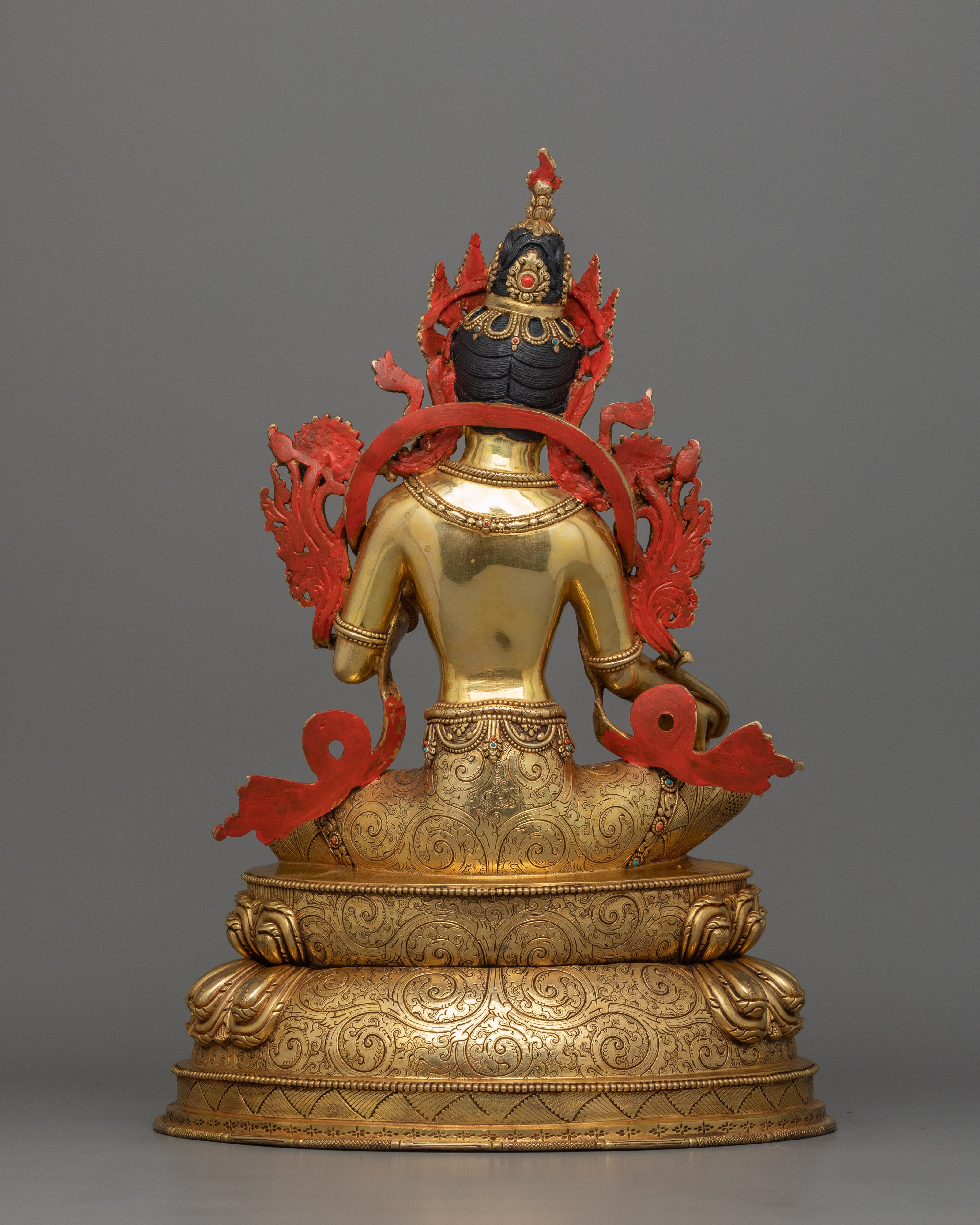 Green Tara Himalayan Statue | Himalayan Spiritual Artwork