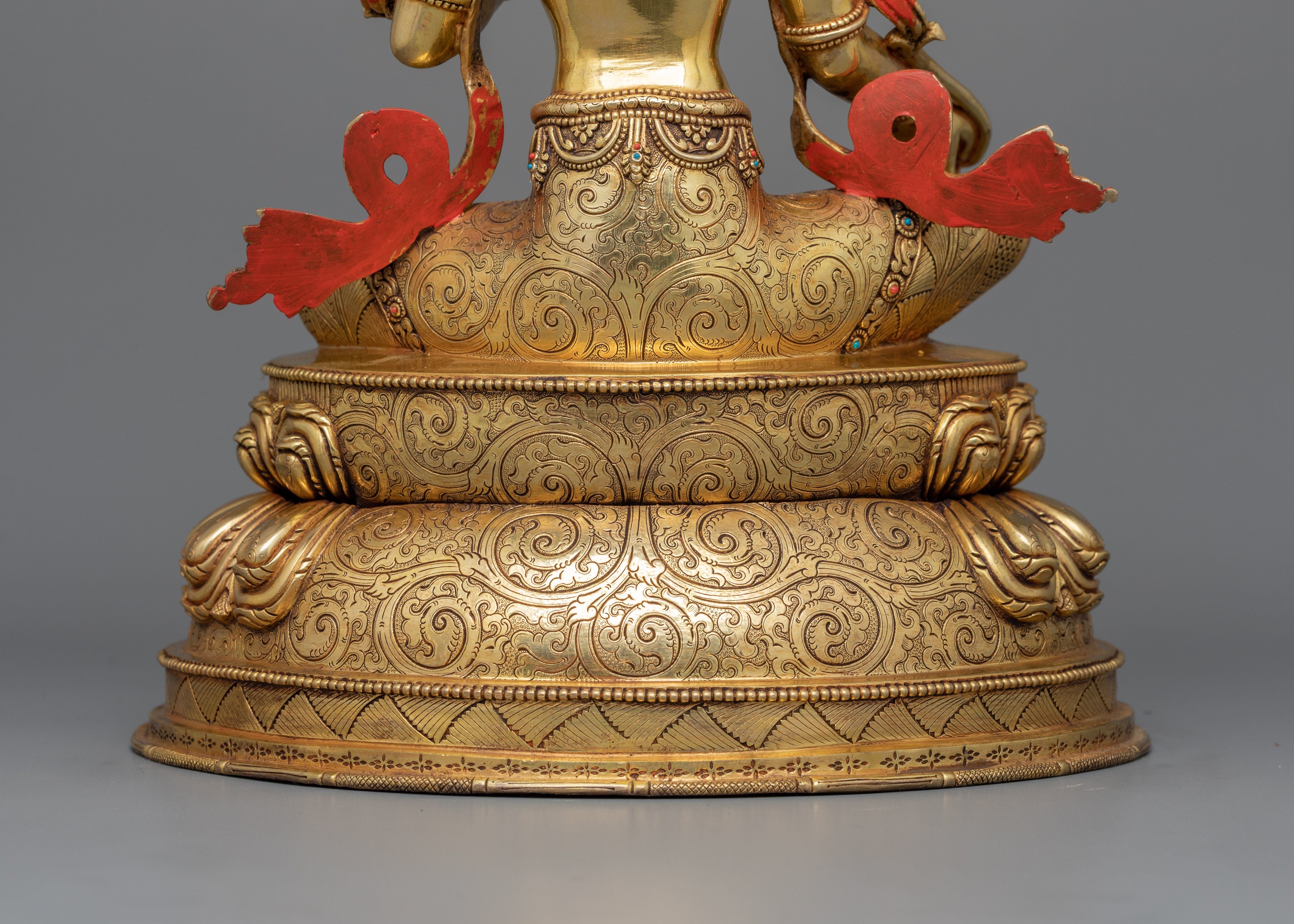 Green Tara Himalayan Statue | Himalayan Spiritual Artwork