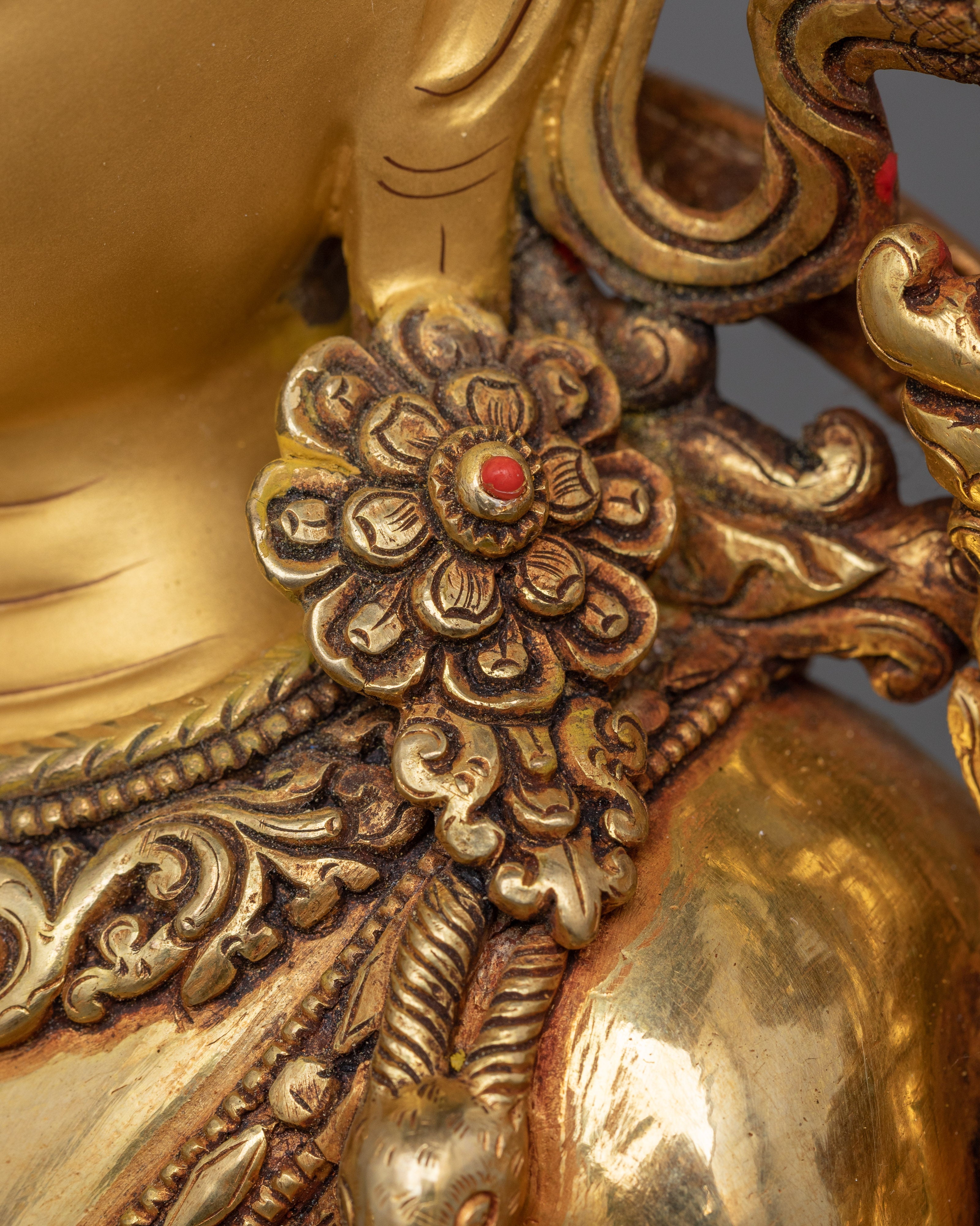 Handmade Figurine of Chenrezig | Bodhisattva of Compassion and Spiritual Protection