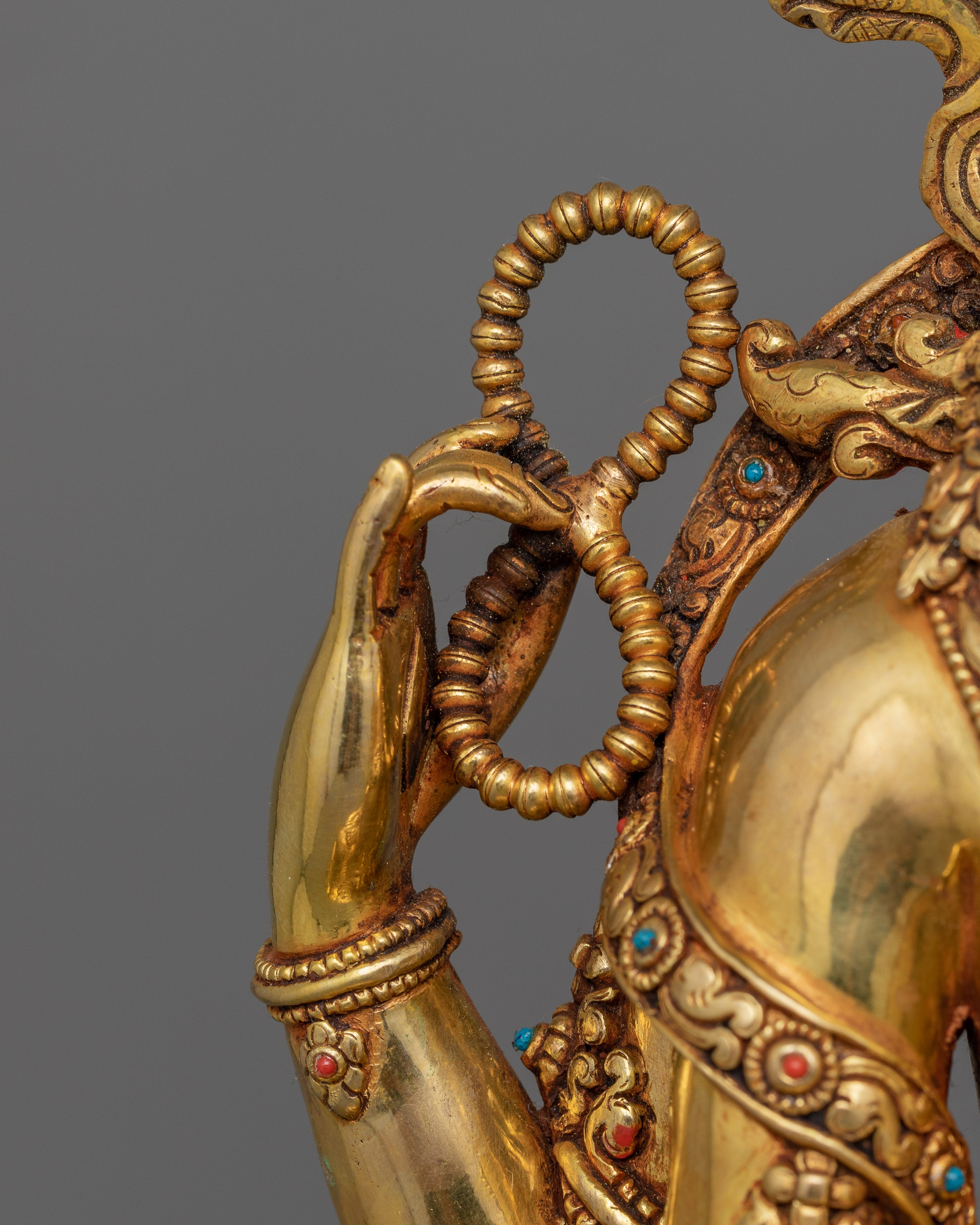 Beautiful Five Bodhisattva Set Statue | Historical Five Buddha at one Frame