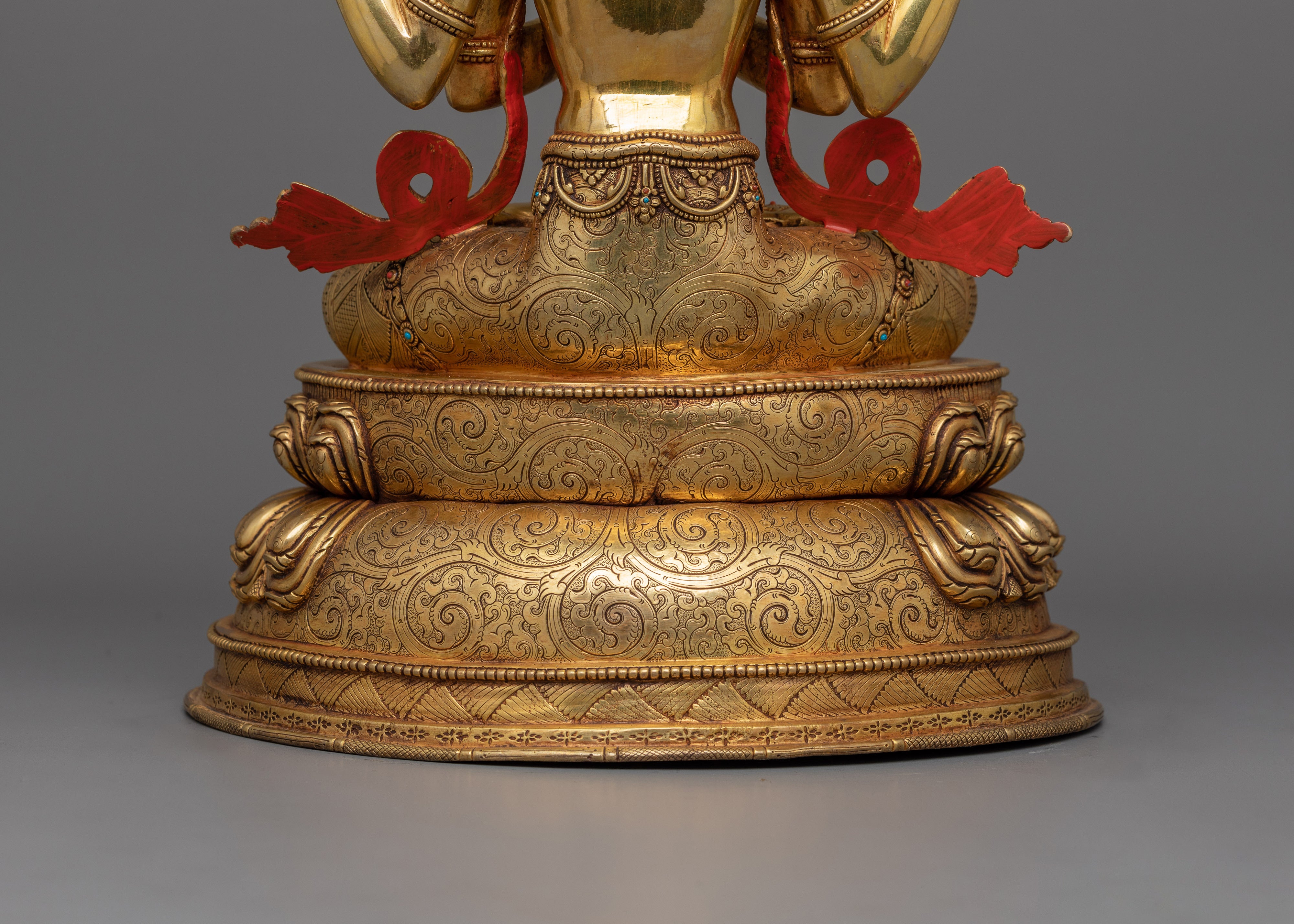 Handmade Figurine of Chenrezig | Bodhisattva of Compassion and Spiritual Protection