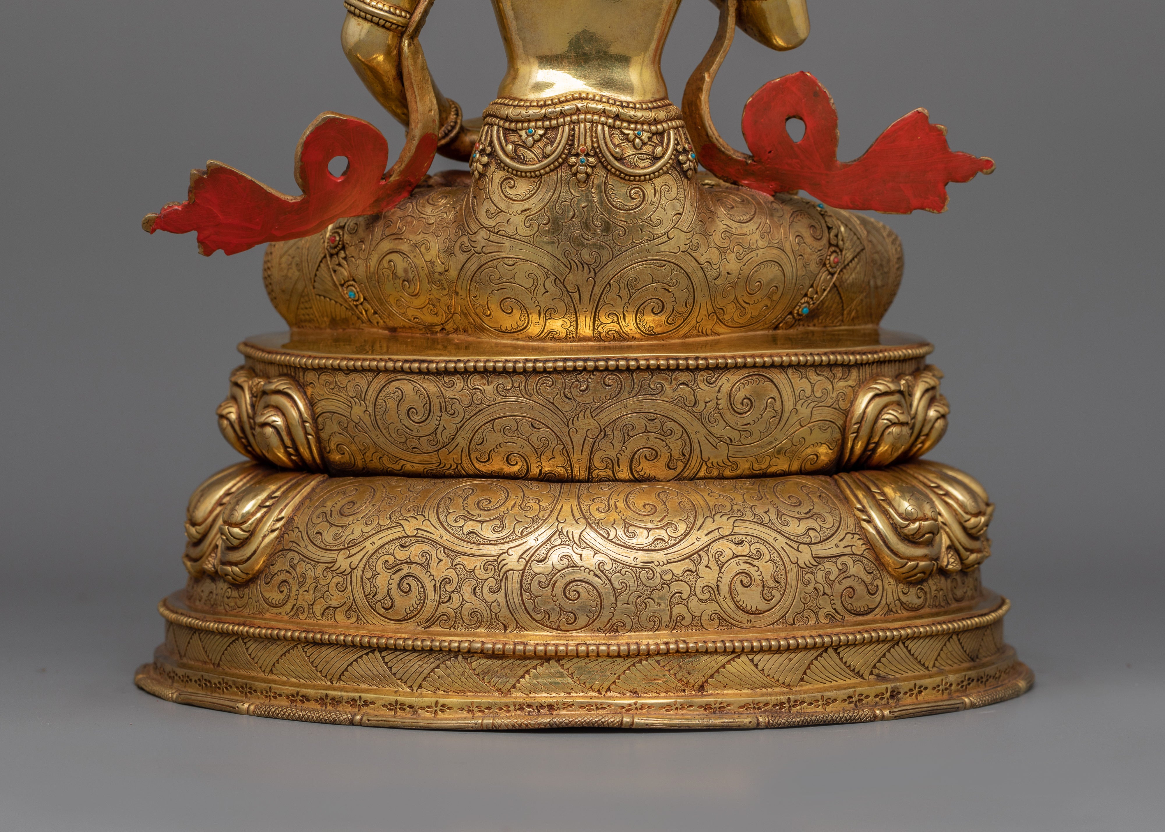 Himalayan Sculpture of Dorje Sempa | Tibetan Protector Deity