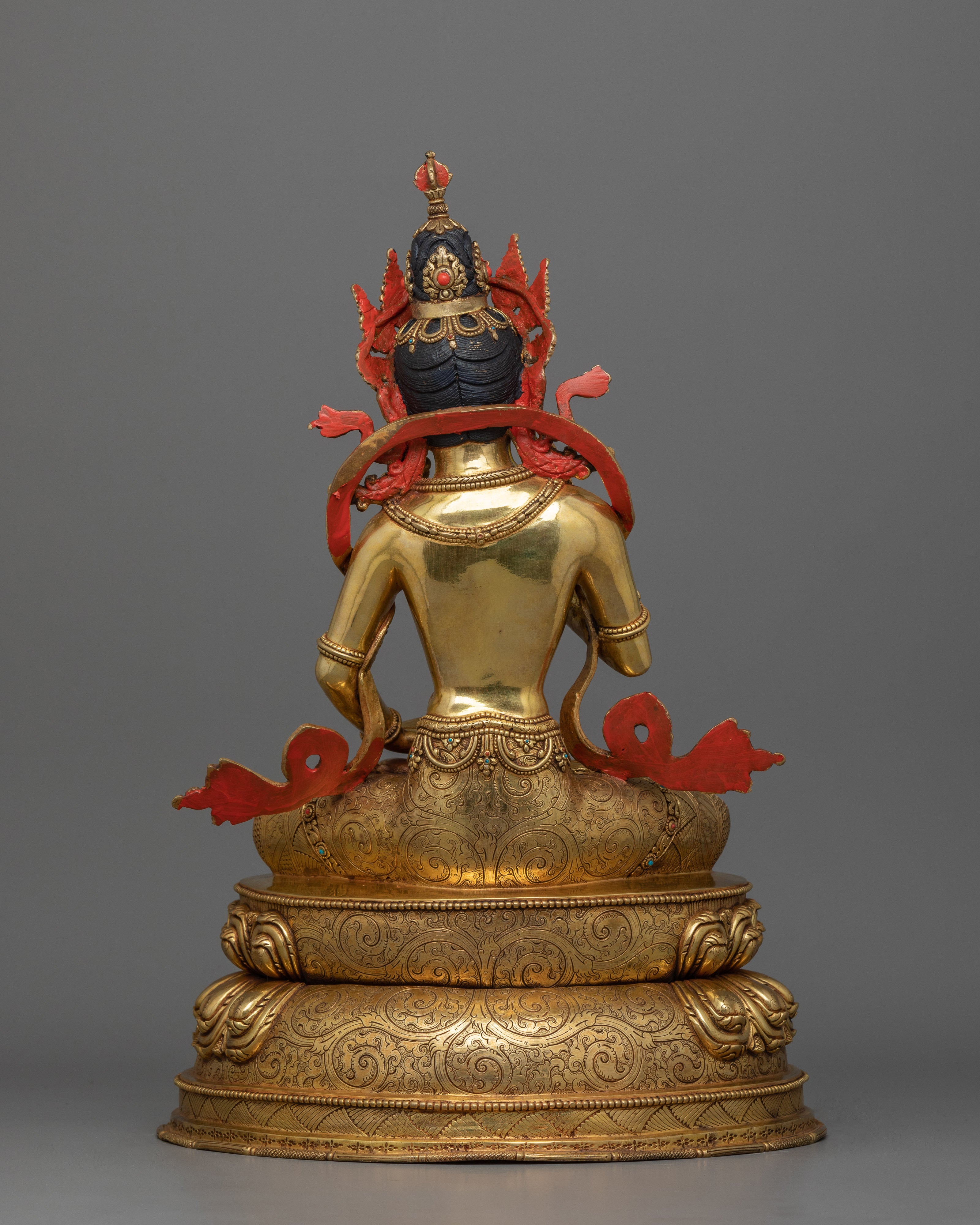 Himalayan Sculpture of Dorje Sempa | Tibetan Protector Deity