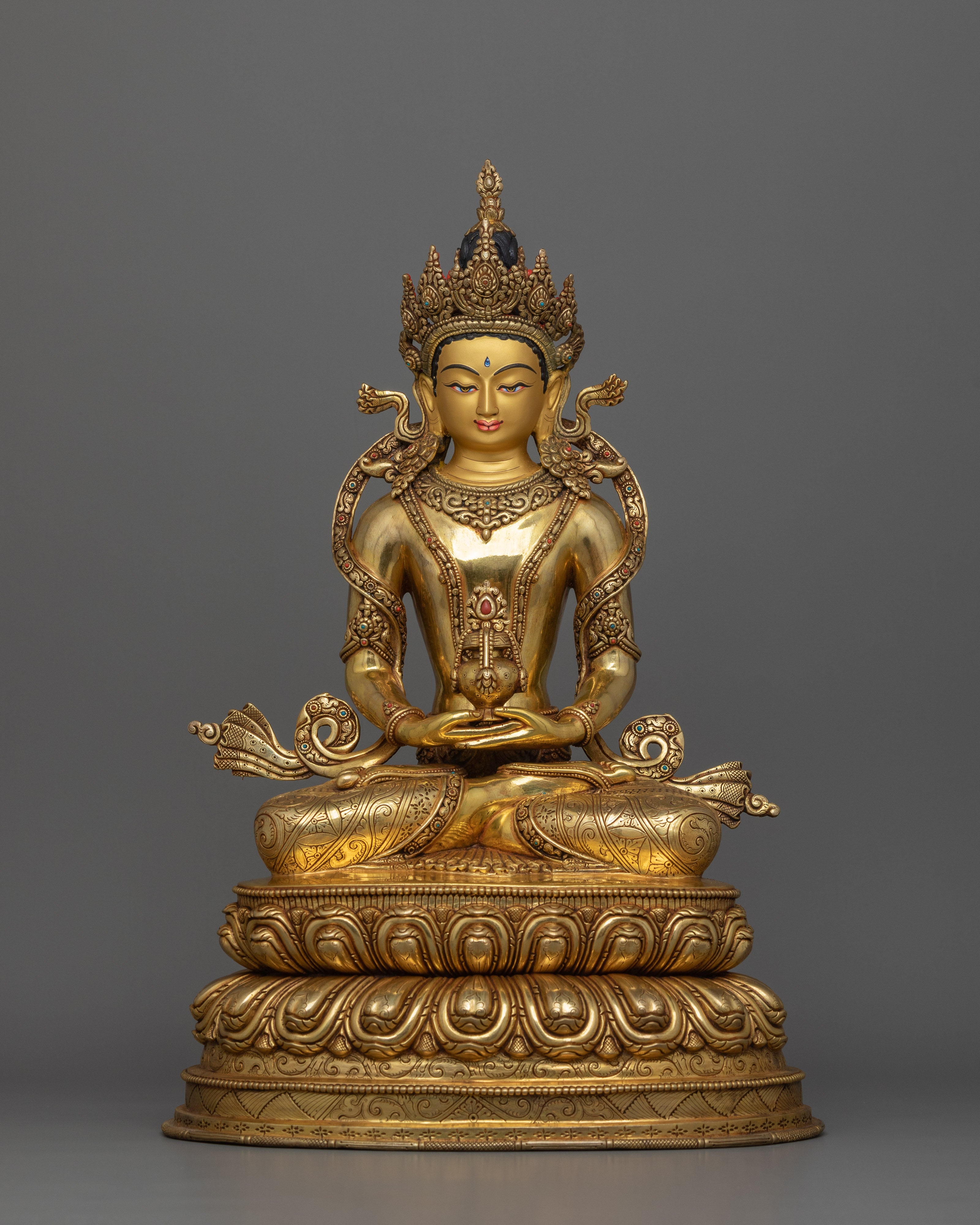 Beautiful Five Bodhisattva Set Statue | Historical Five Buddha at one Frame