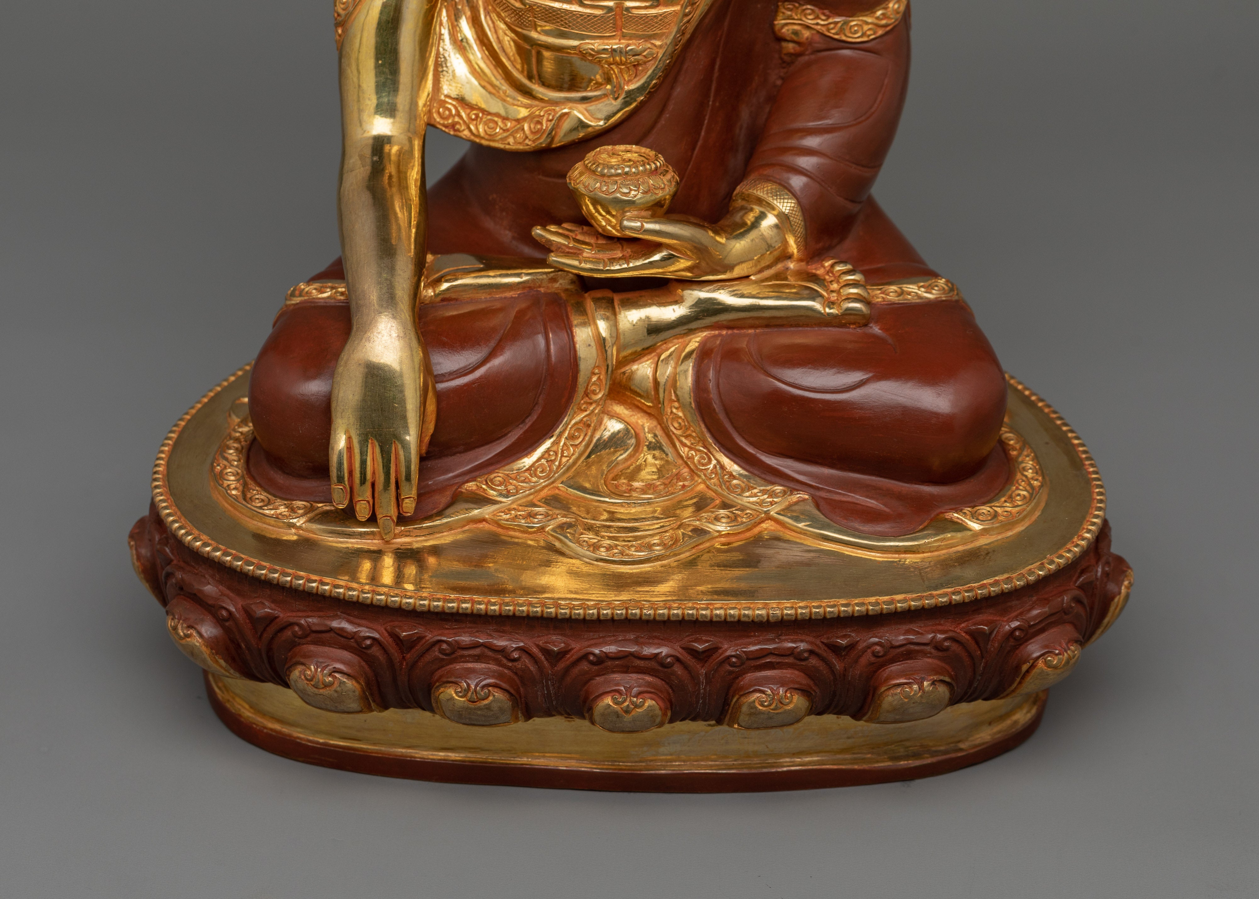 Handcrafted Shakyamuni Buddha Statue | The First Teacher of Enlightenment