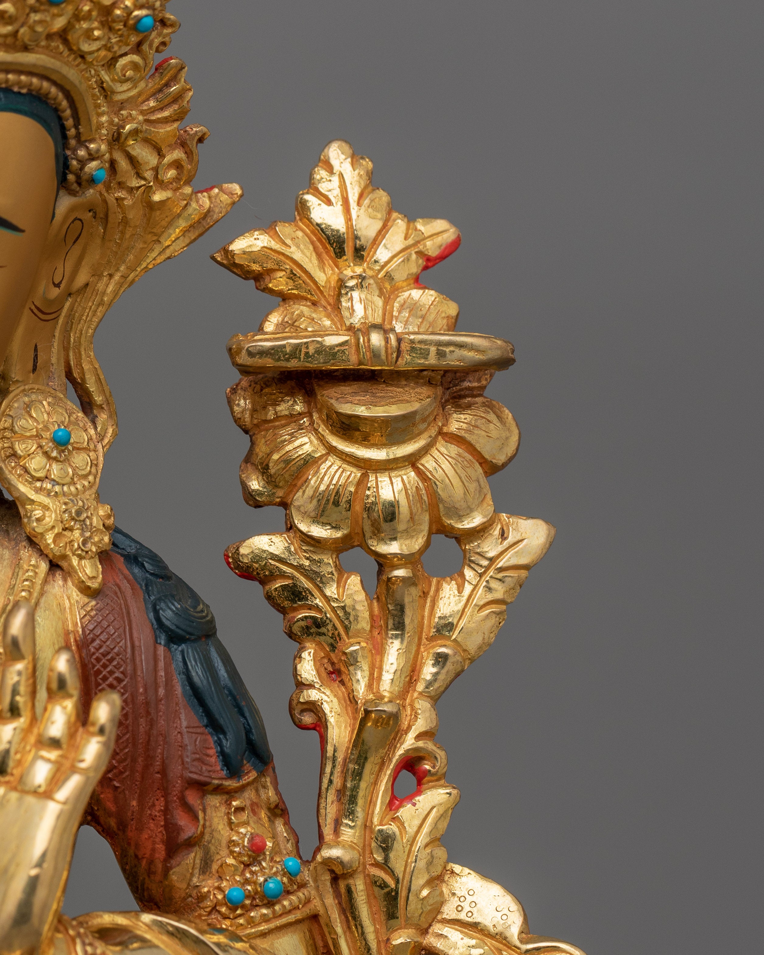 Historical Wisdom Deity Manjushri Statue | Enlightened Protector of Knowledge