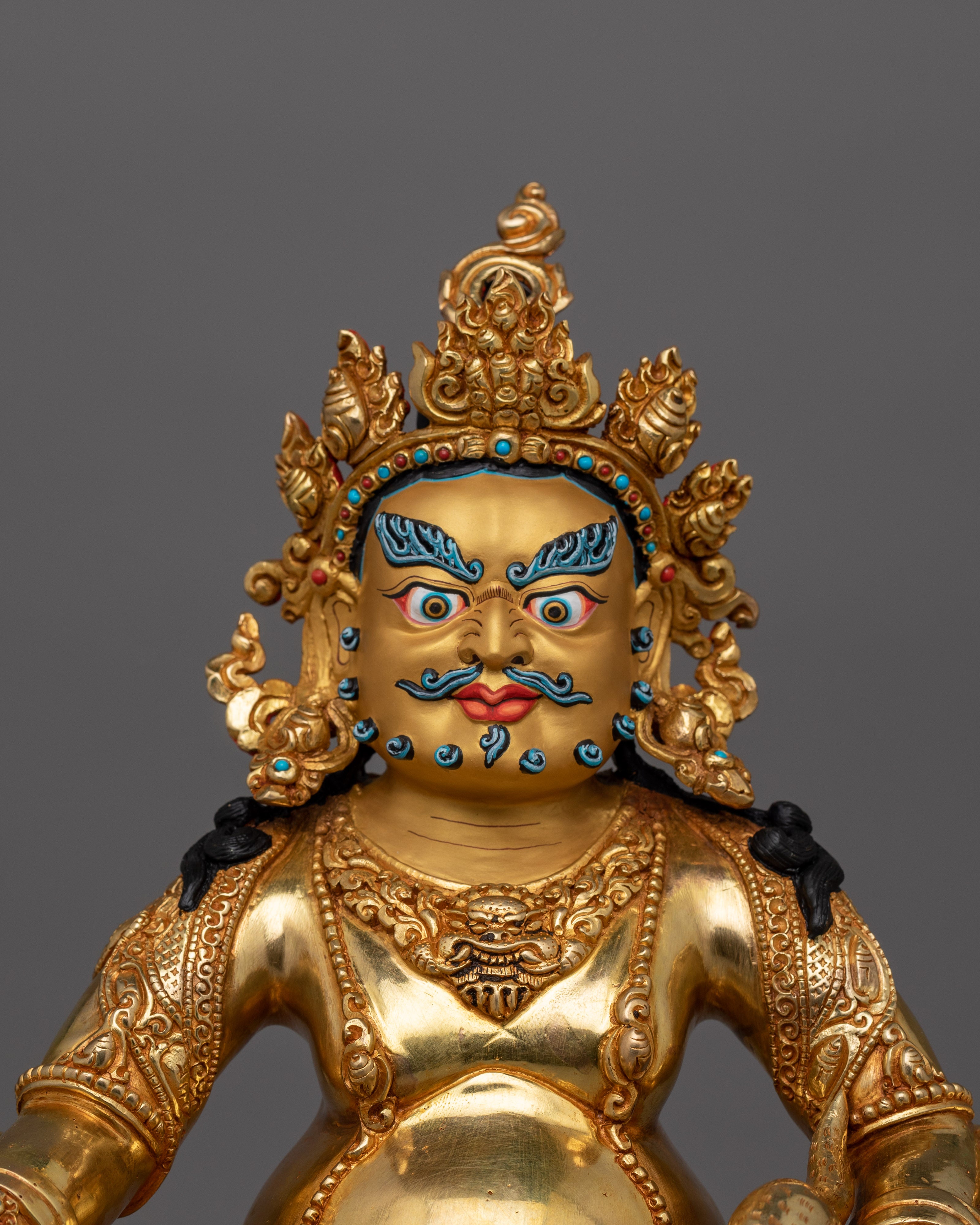 The Guardian Of Prosperity Dzambhala Statue | Protector and Guardian of Wealth