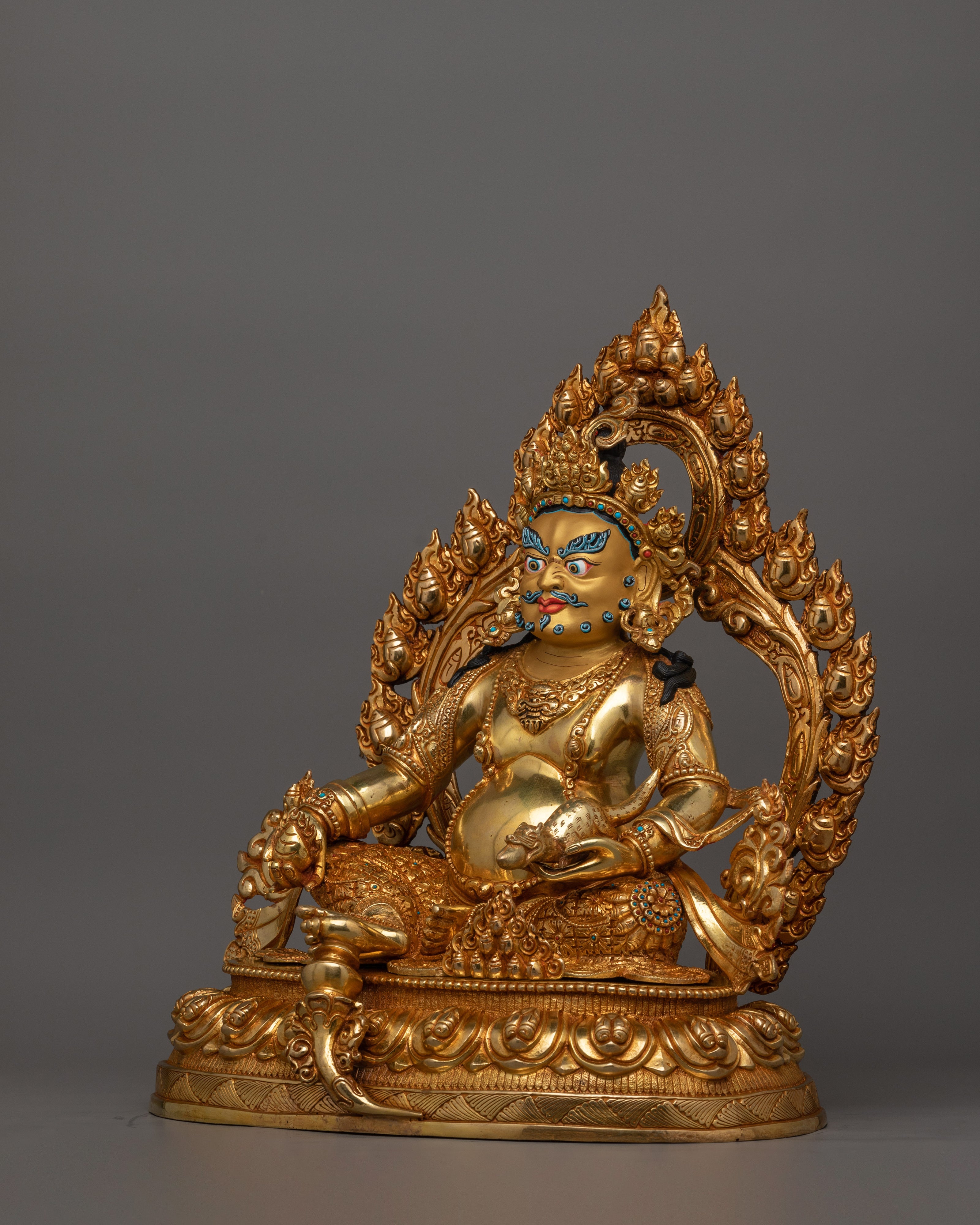 The Guardian Of Prosperity Dzambhala Statue | Protector and Guardian of Wealth