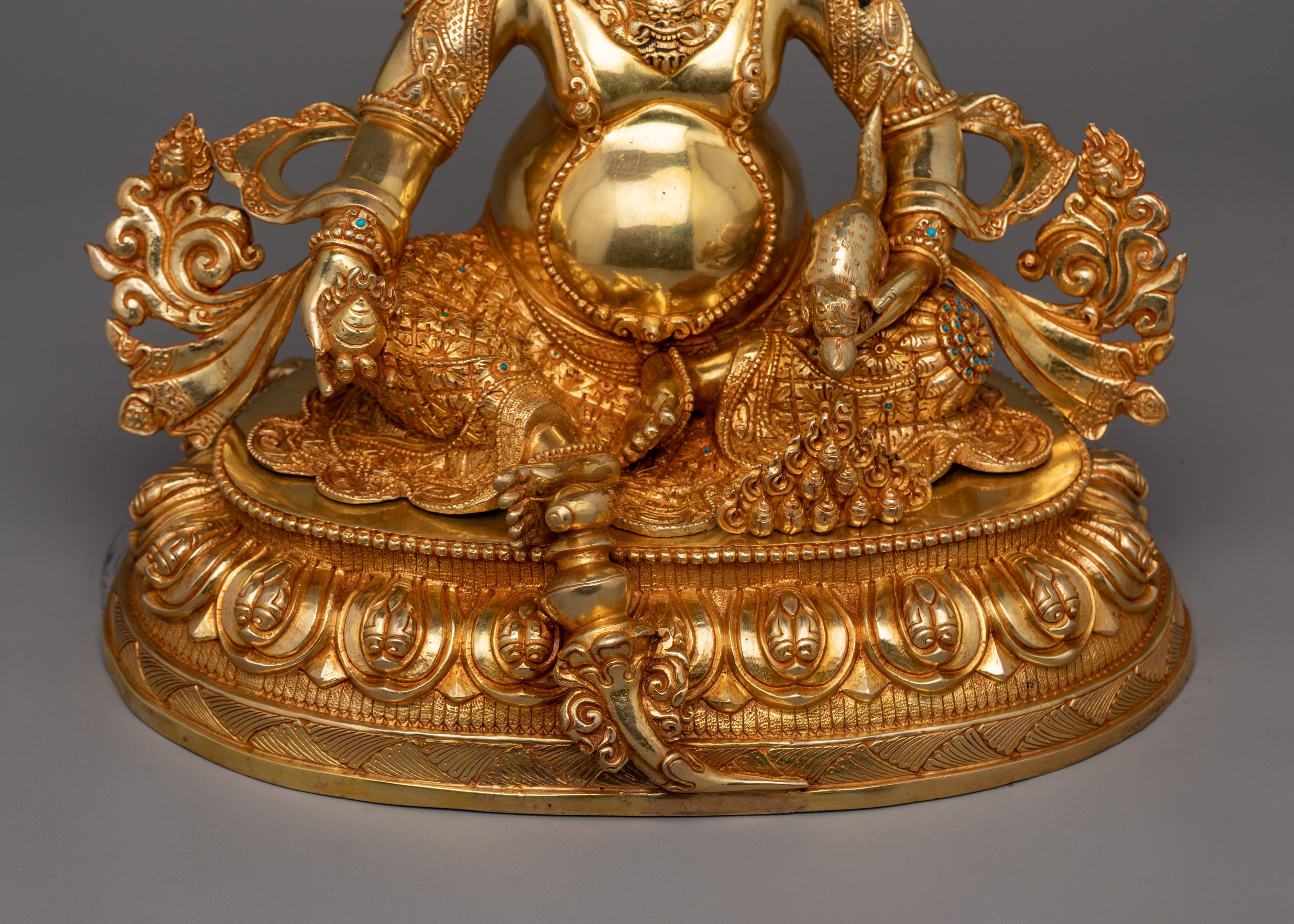 The Guardian Of Prosperity Dzambhala Statue | Protector and Guardian of Wealth