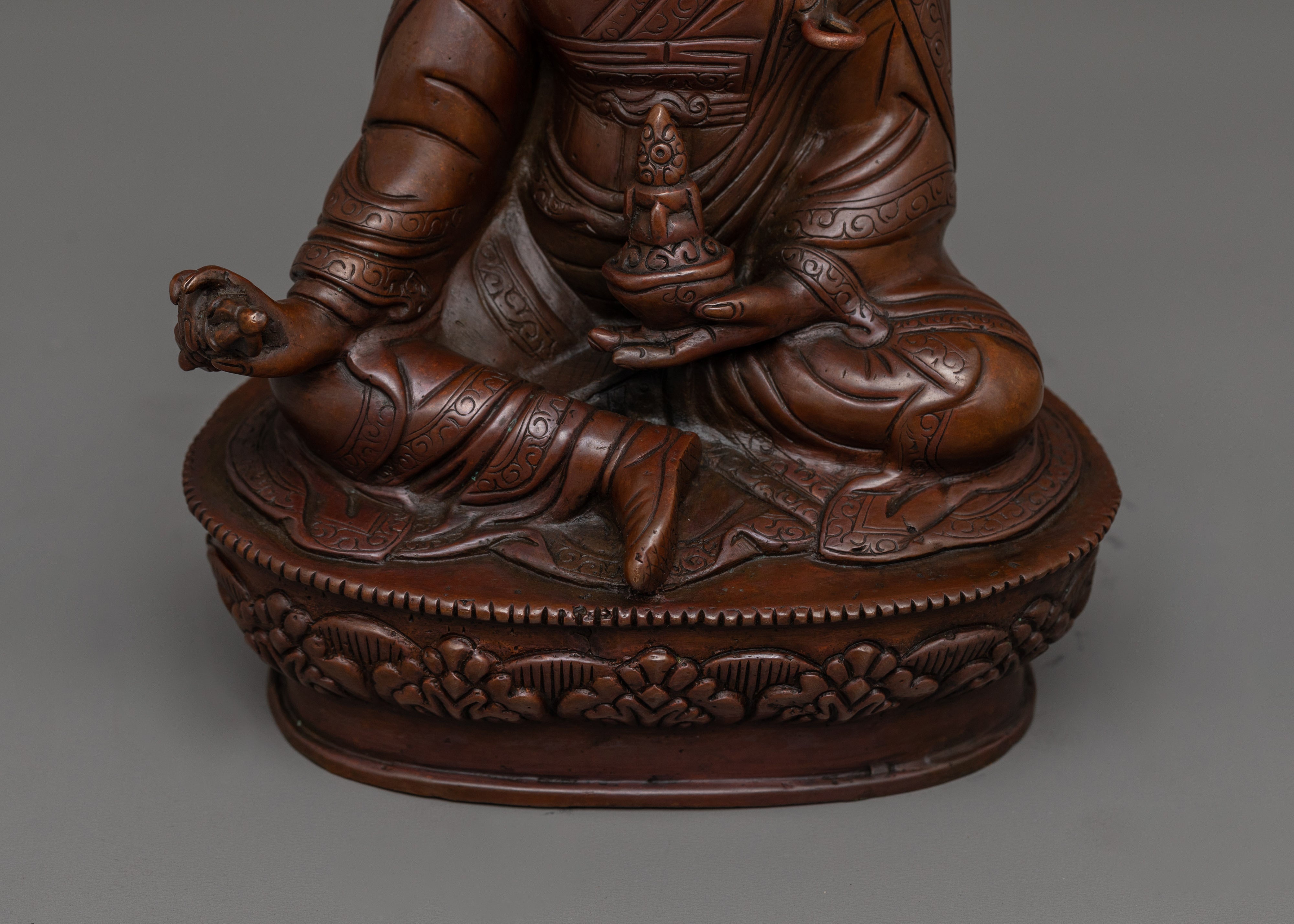 The Lotus Born Master of Tibetan Buddhism Guru Rinpoche | Spiritual and Religious Deity